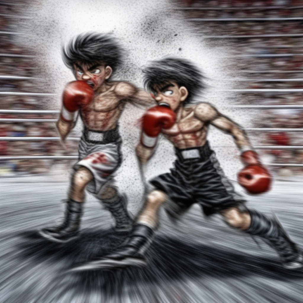Fight  by george morikawa/hajime no ippo V1