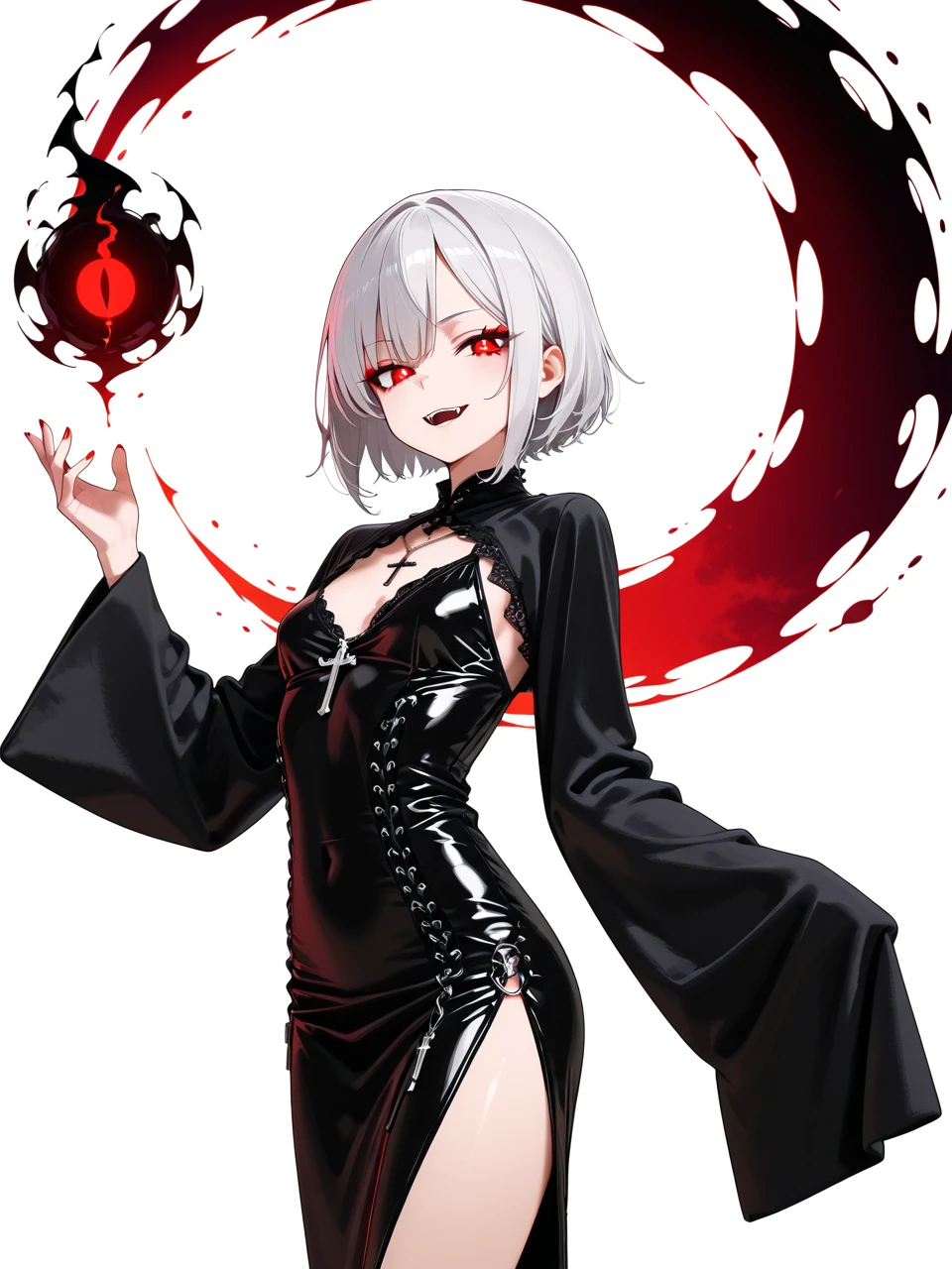Black gothic dress v1.0