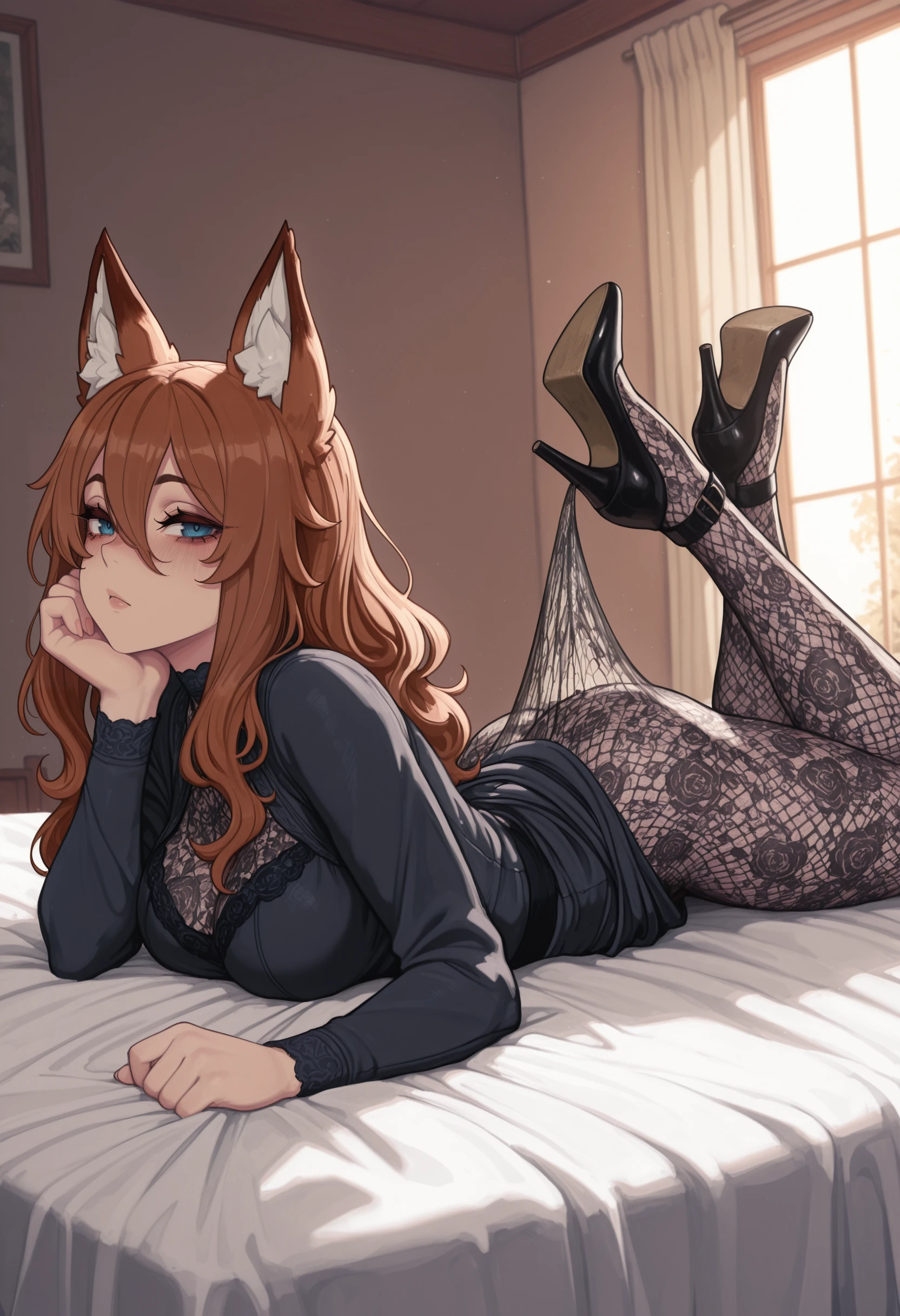 Pantyhose hooked on heel Illustrious - v1.0