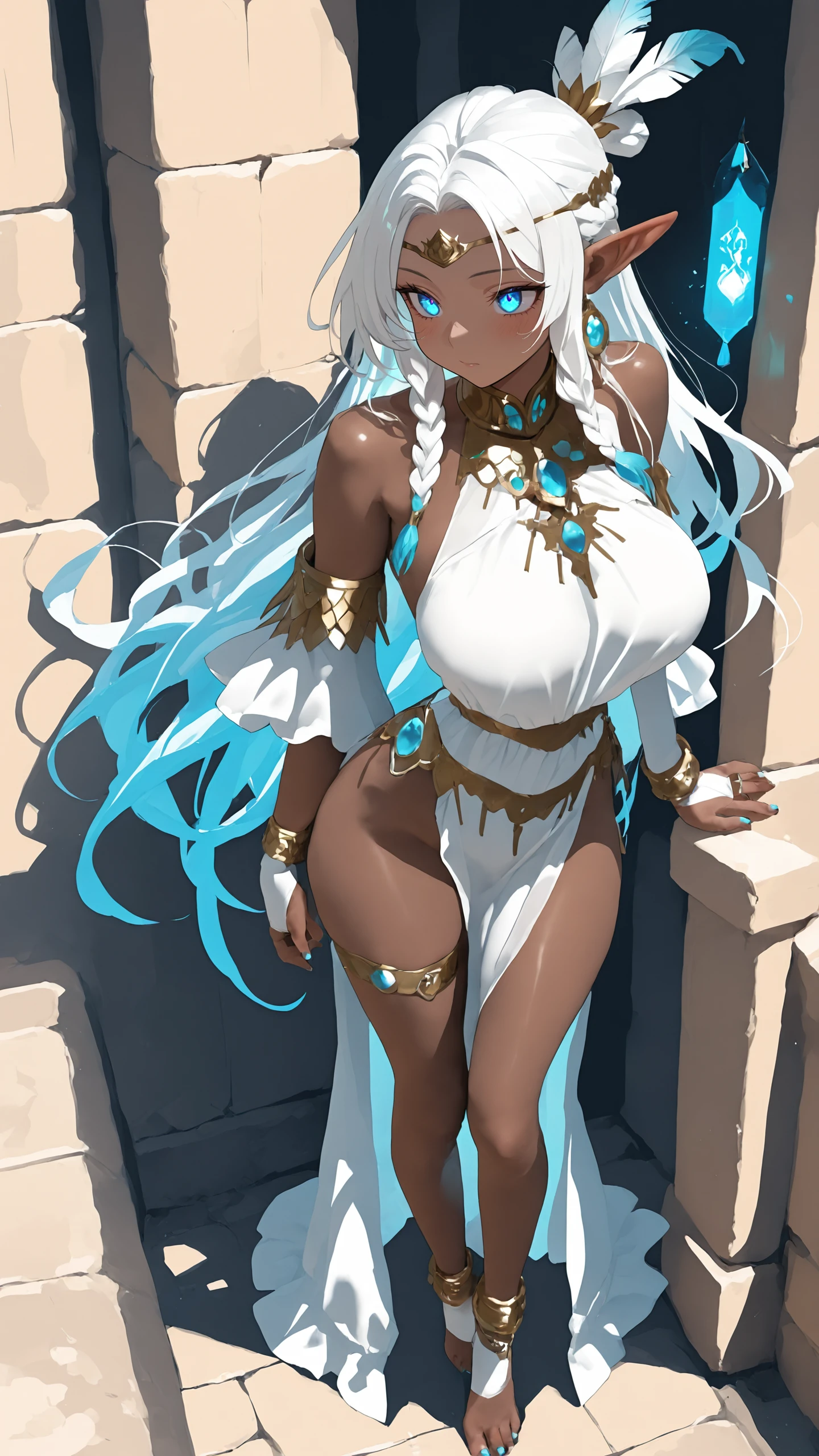 [OC] Velistra, the Dark Elf mage / ダークエルフ魔法使い v1.0