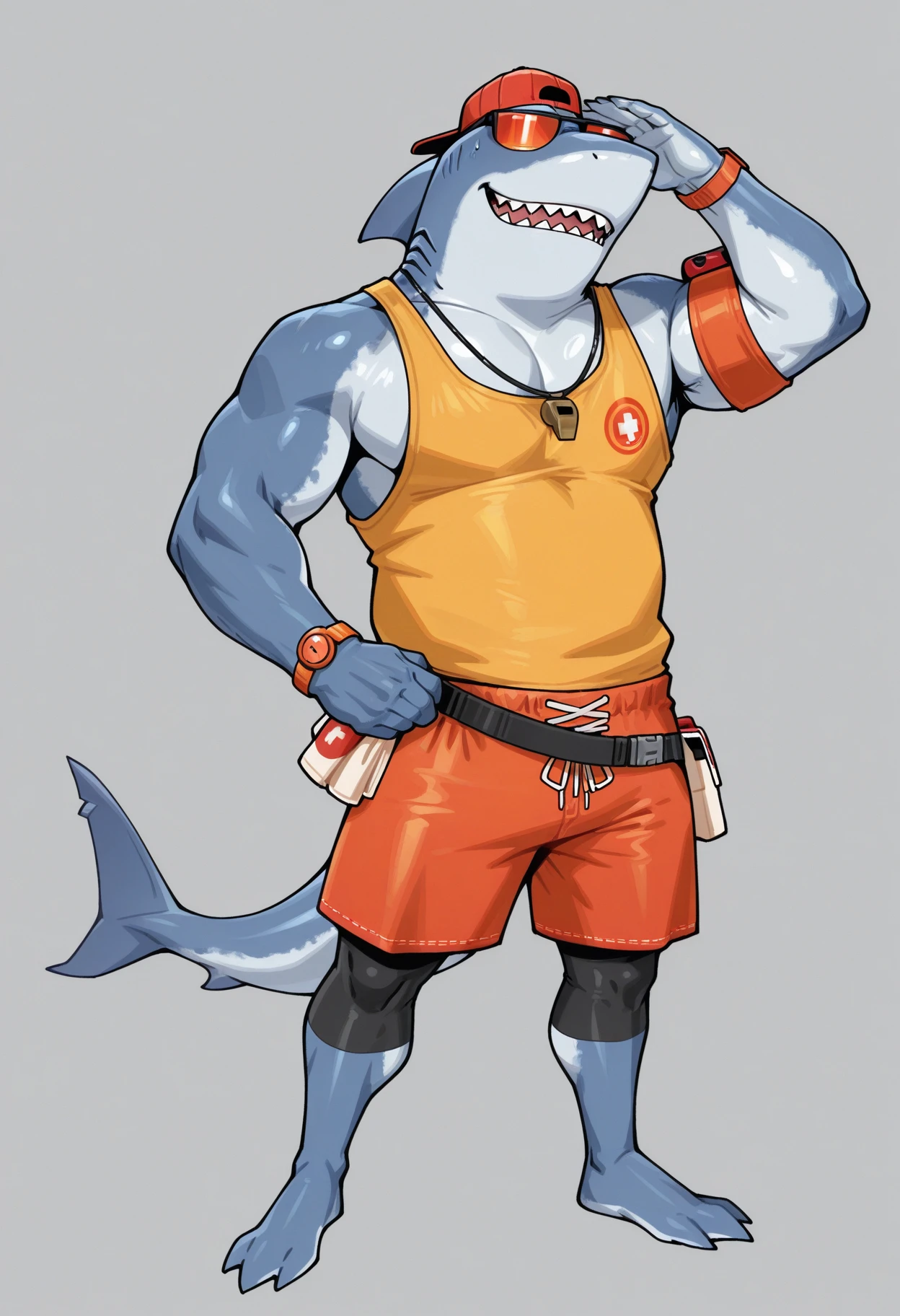 Safety Shark Steve(Illustrious) Illustrious