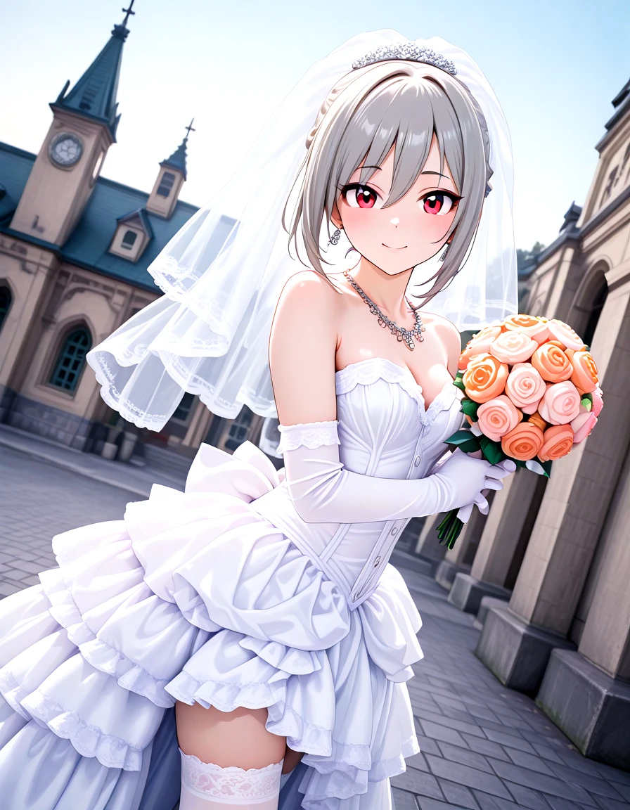 High-Low Wedding Dress - Commission v1.0