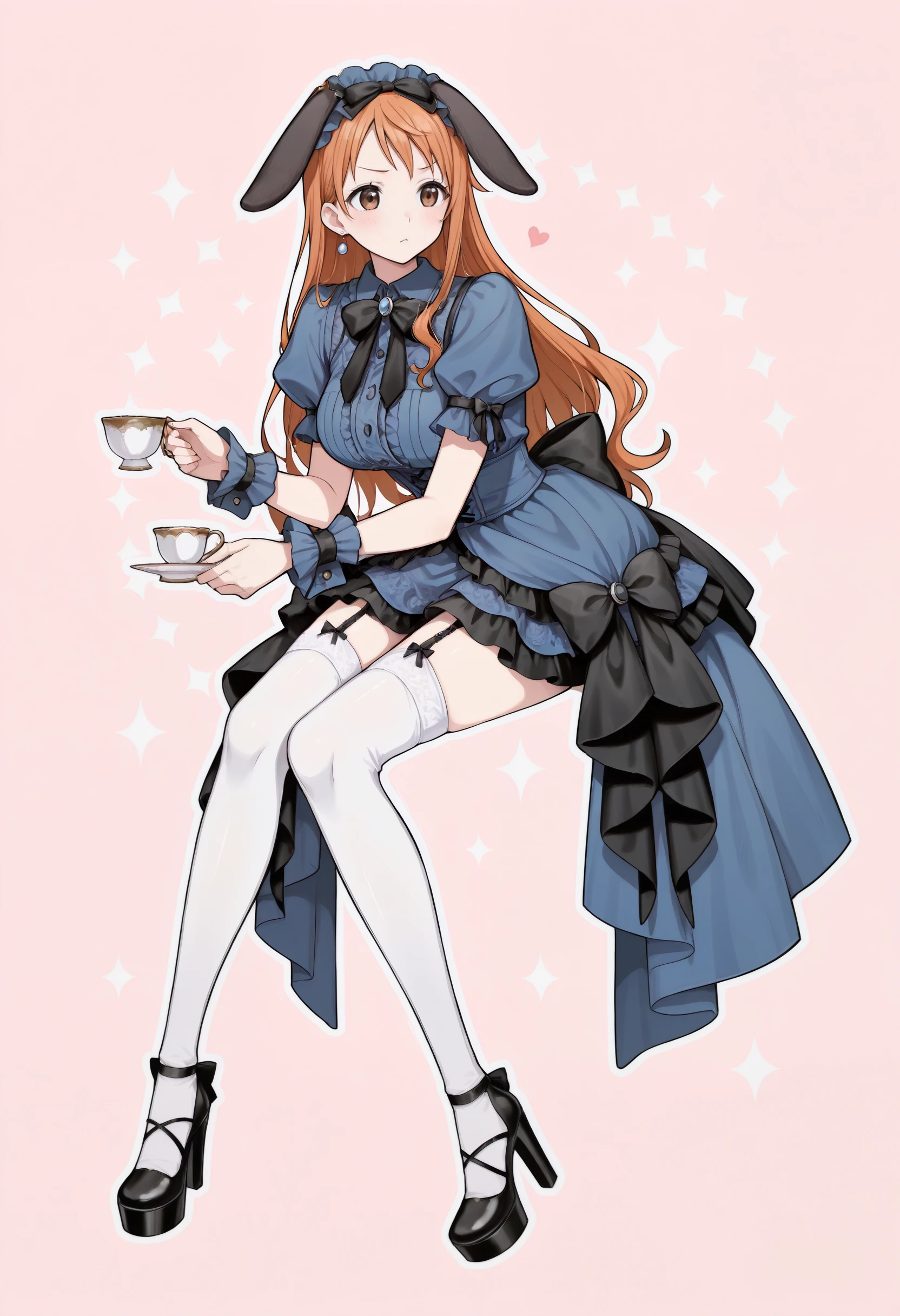 Gothic JSK Bunny Ears illust