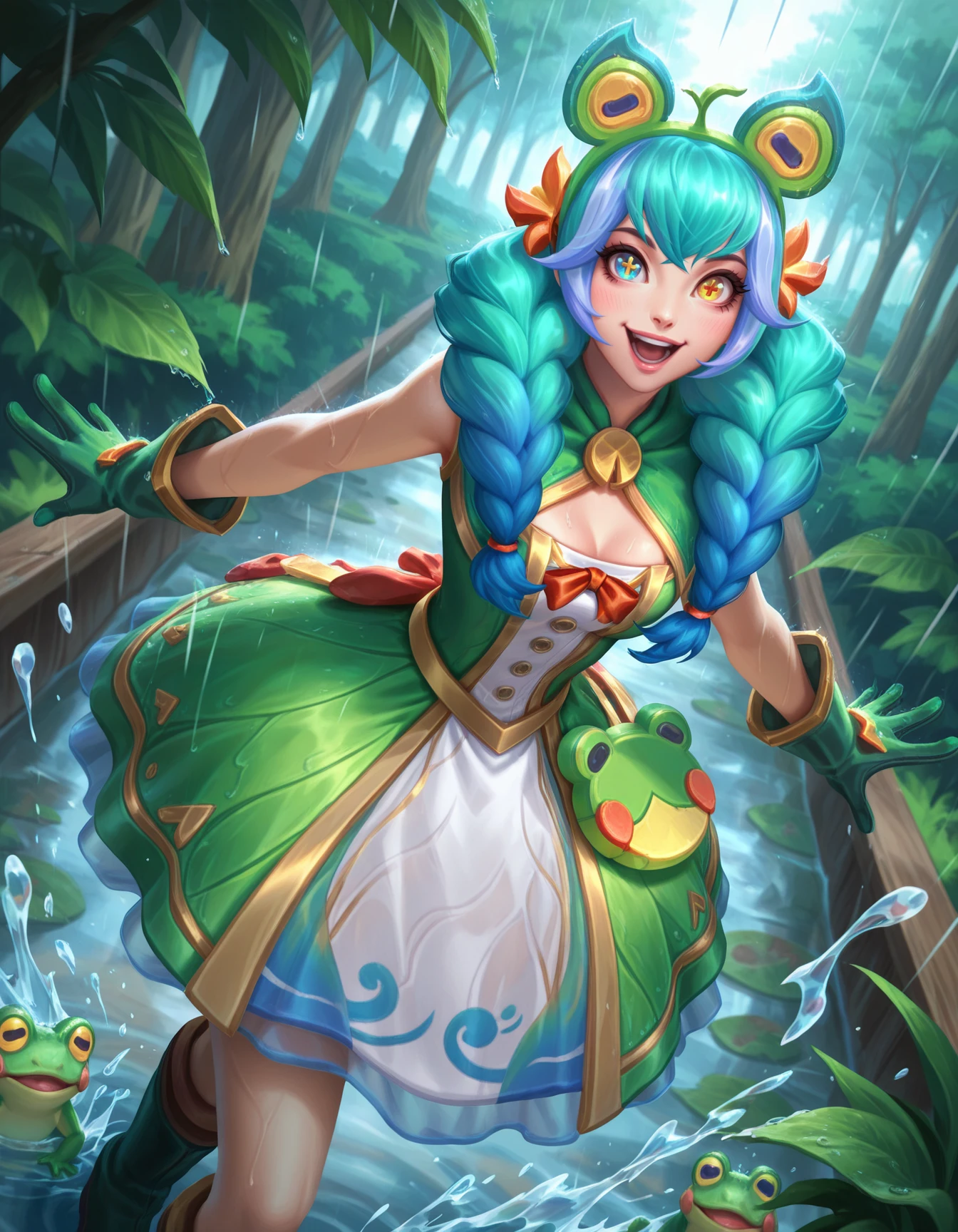 Rain Shepherd Gwen - League of Legends | Illustrious v1.0
