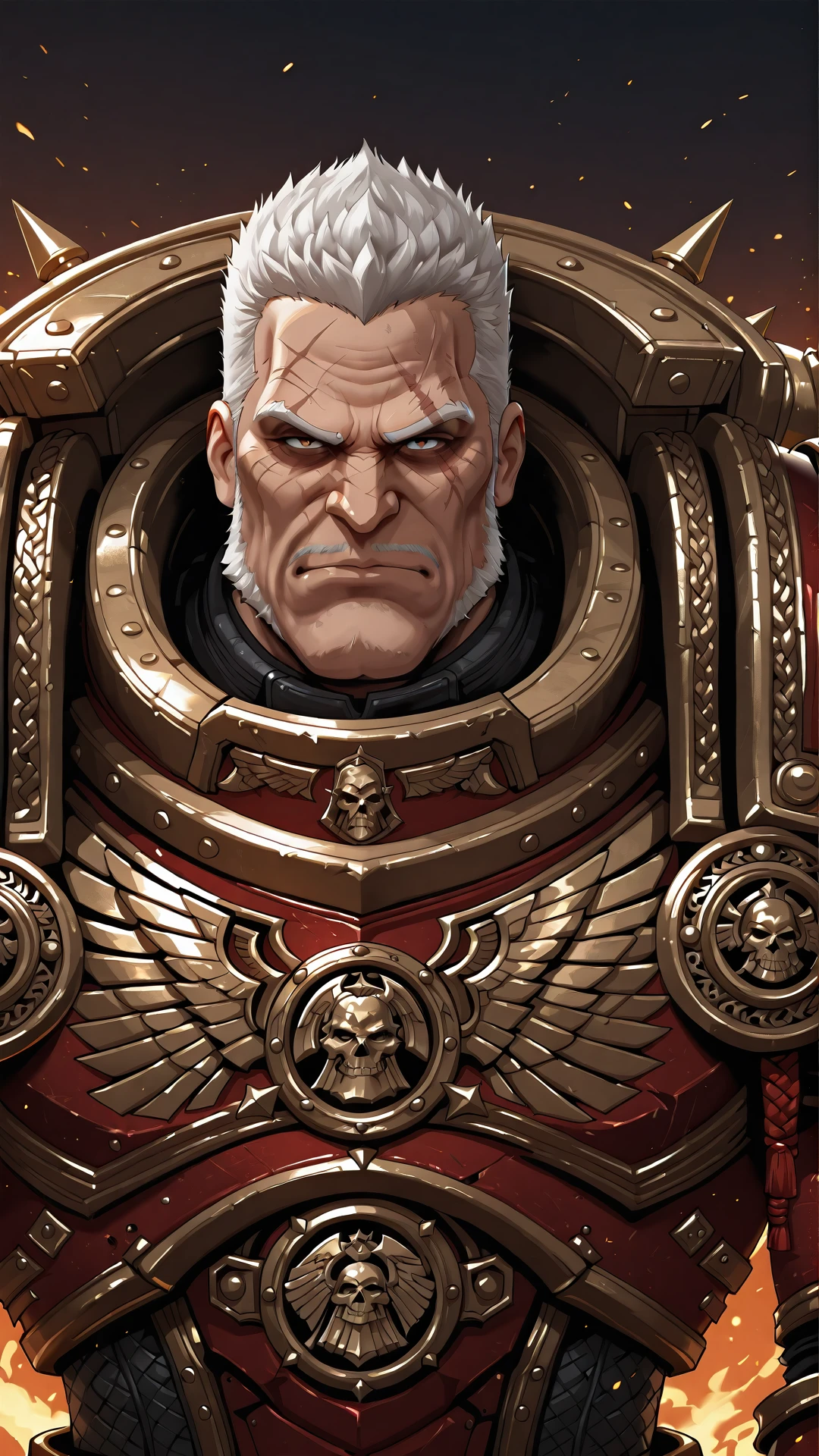 Warhammer 40K - Gabriel Angelos X Farseer Macha V1