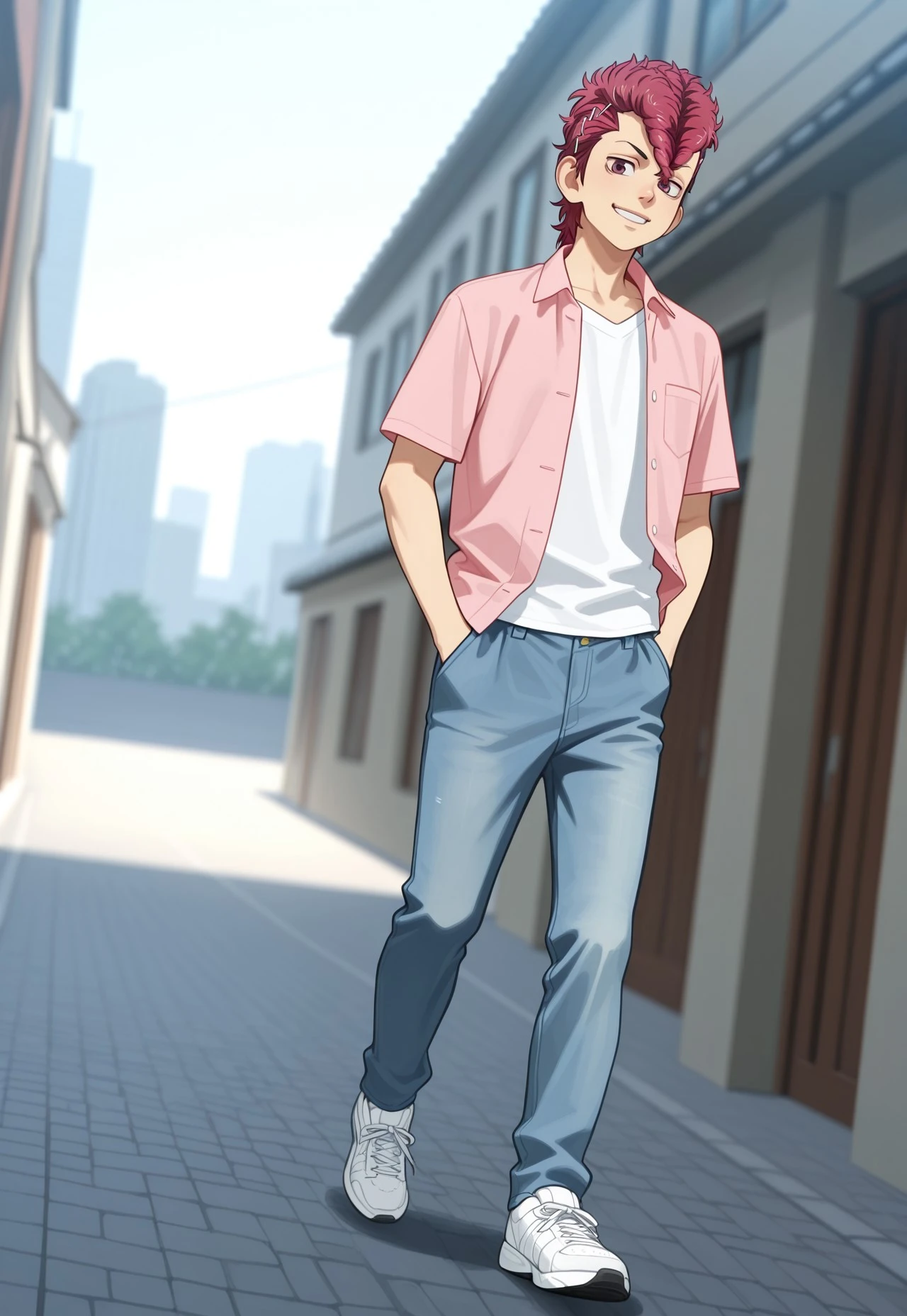 Atsushi "Akkun" Sendo (3 Outfits + 3 Hairstyles) - Tokyo Revengers Illustrious V1