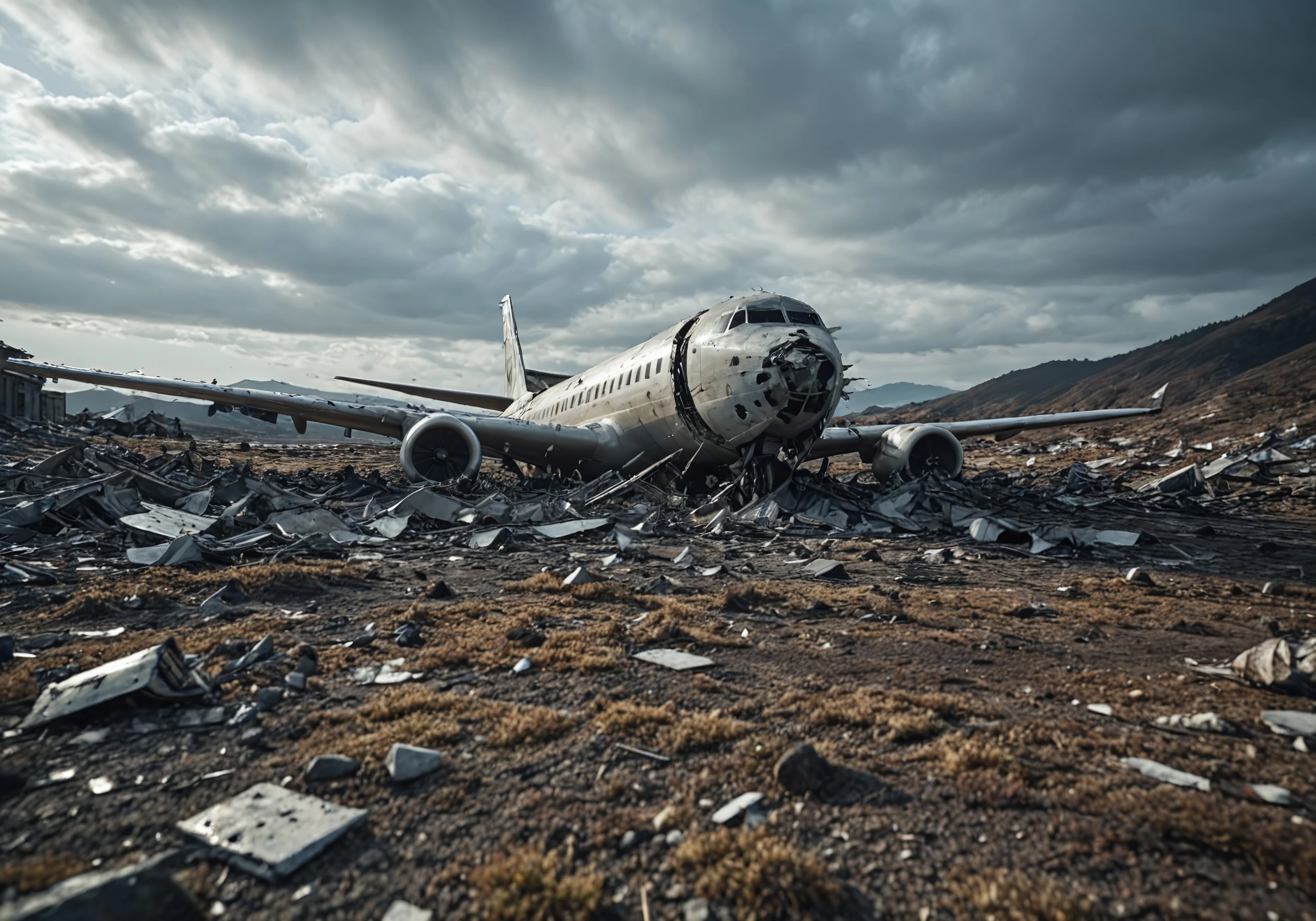 CRASHED PLANE ​​​✈️​ BY STX VERSION (1) SDXL