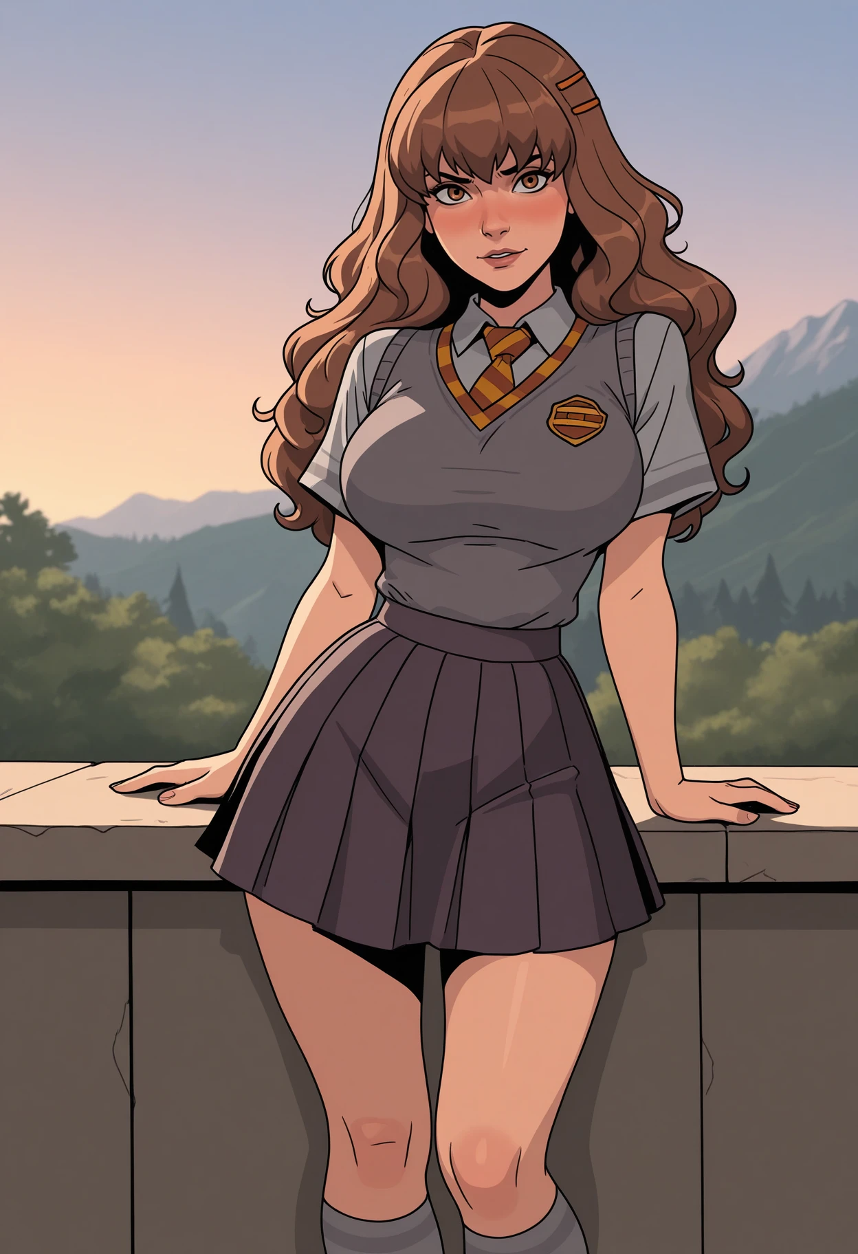 Hermione Granger by Sunnie art, LoRA, Illustrious XL v1.0, Illustrious