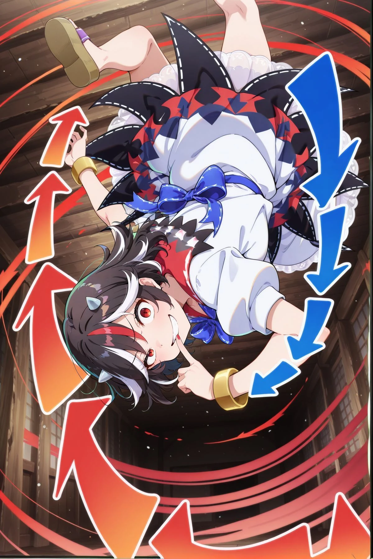 (ʇɔǝɾoɹԀ noɥnoꓕ) uᴉɾᴉꓘ ɐɾᴉǝS - Seija Kijin (Touhou Project) - 鬼人正邪 (東方) / (方東) 邪正人鬼