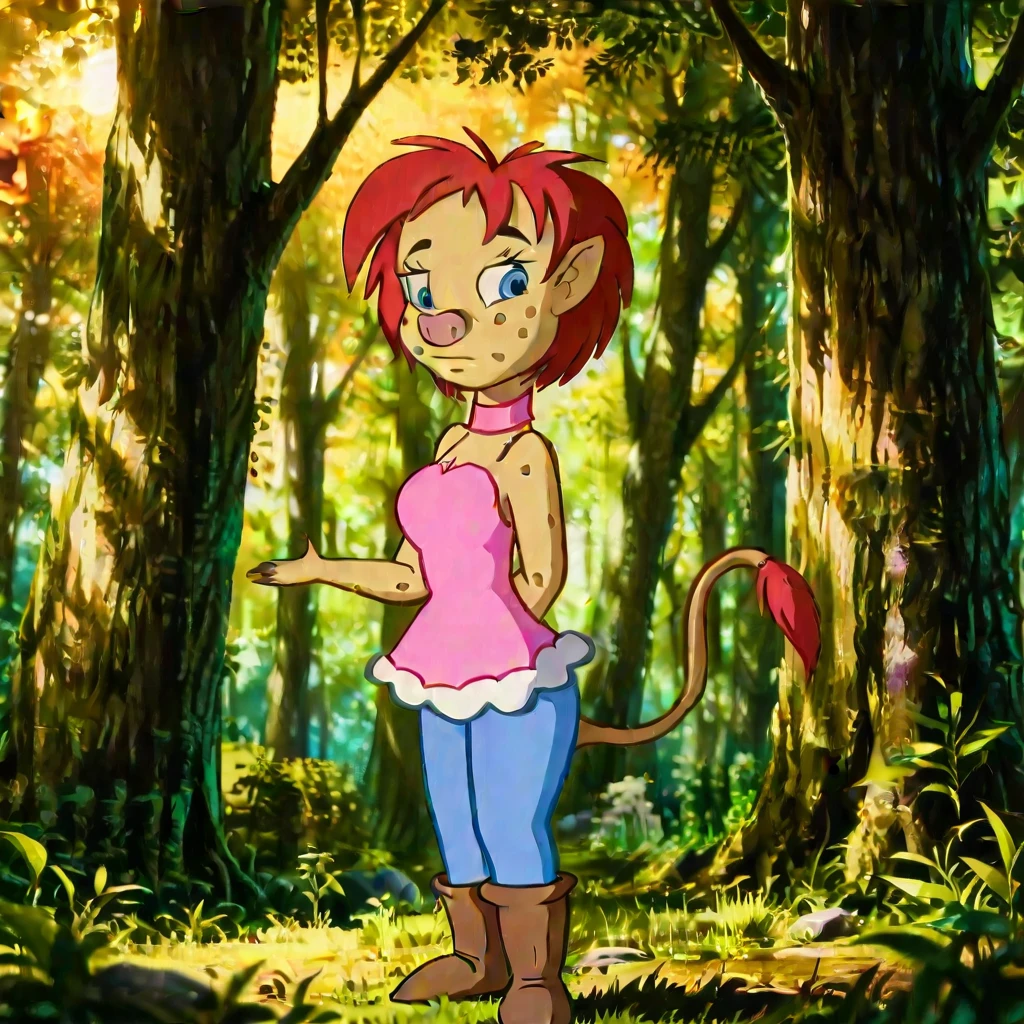 A troll in central park OC: Princess Gretel V1