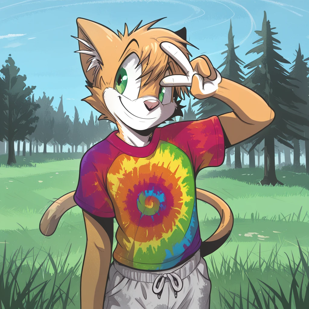 Tie-Dye Clothing (Illustrious) V1