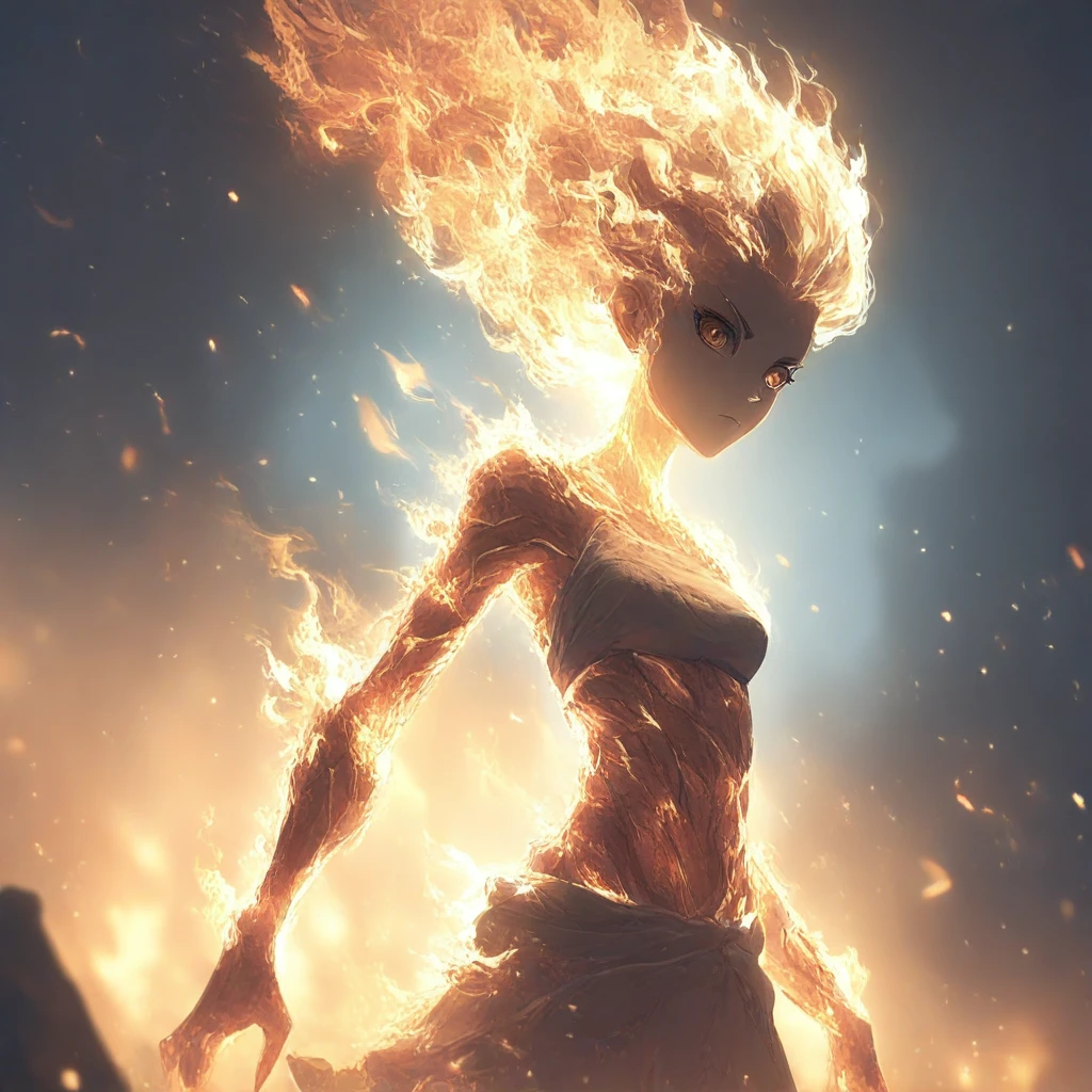Fire elemental morph V1