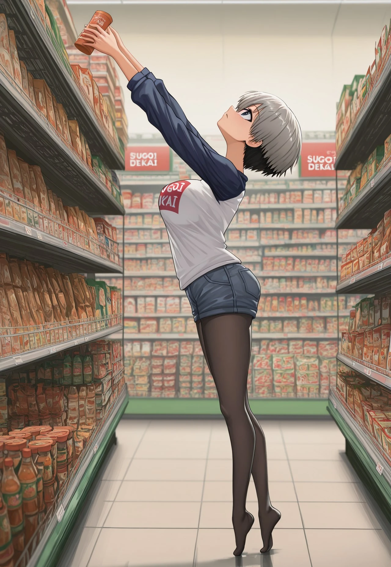 Reaching the top shelf (mood art) V1
