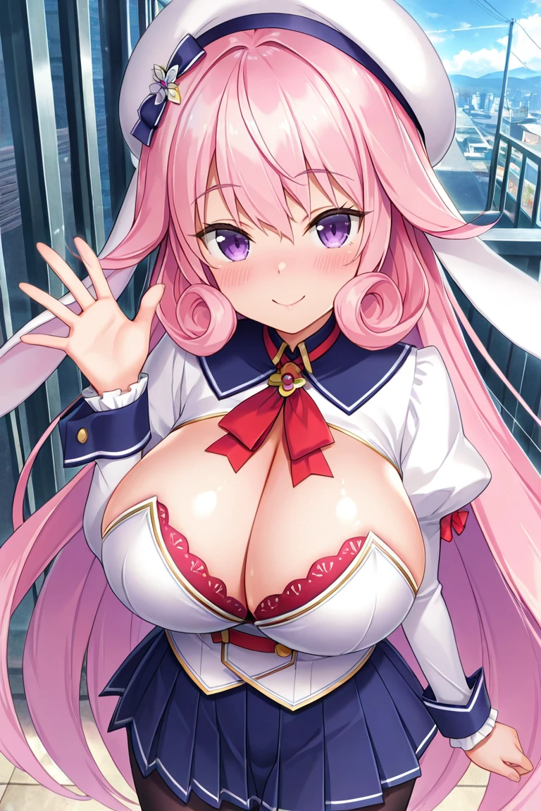 Iizuki Lilia - Motto! Haramase! Honoo no oppai chou  appli gakuen! V1