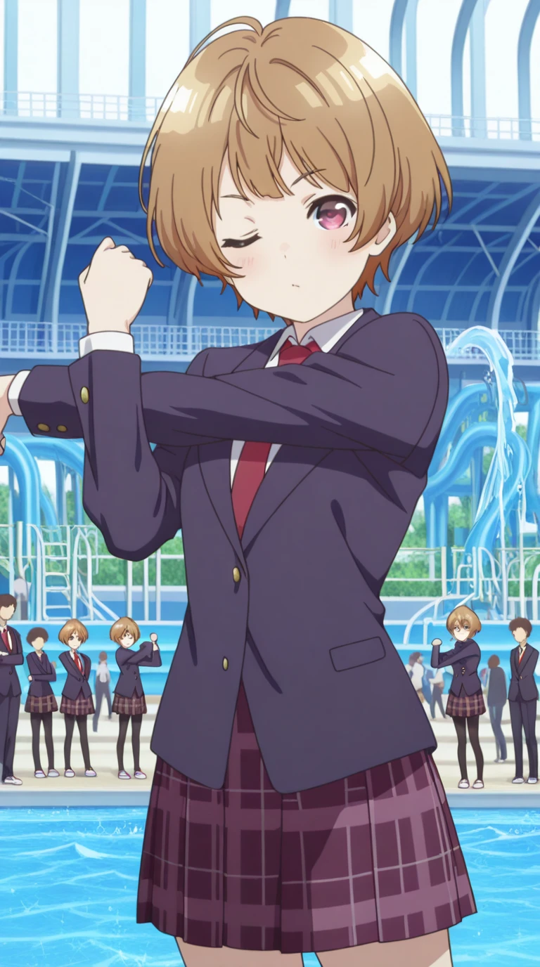 Hanabi Natsubayashi (夏林 花火) - Bottom-Tier Character Tomozaki (弱キャラ友崎くん) anime s1