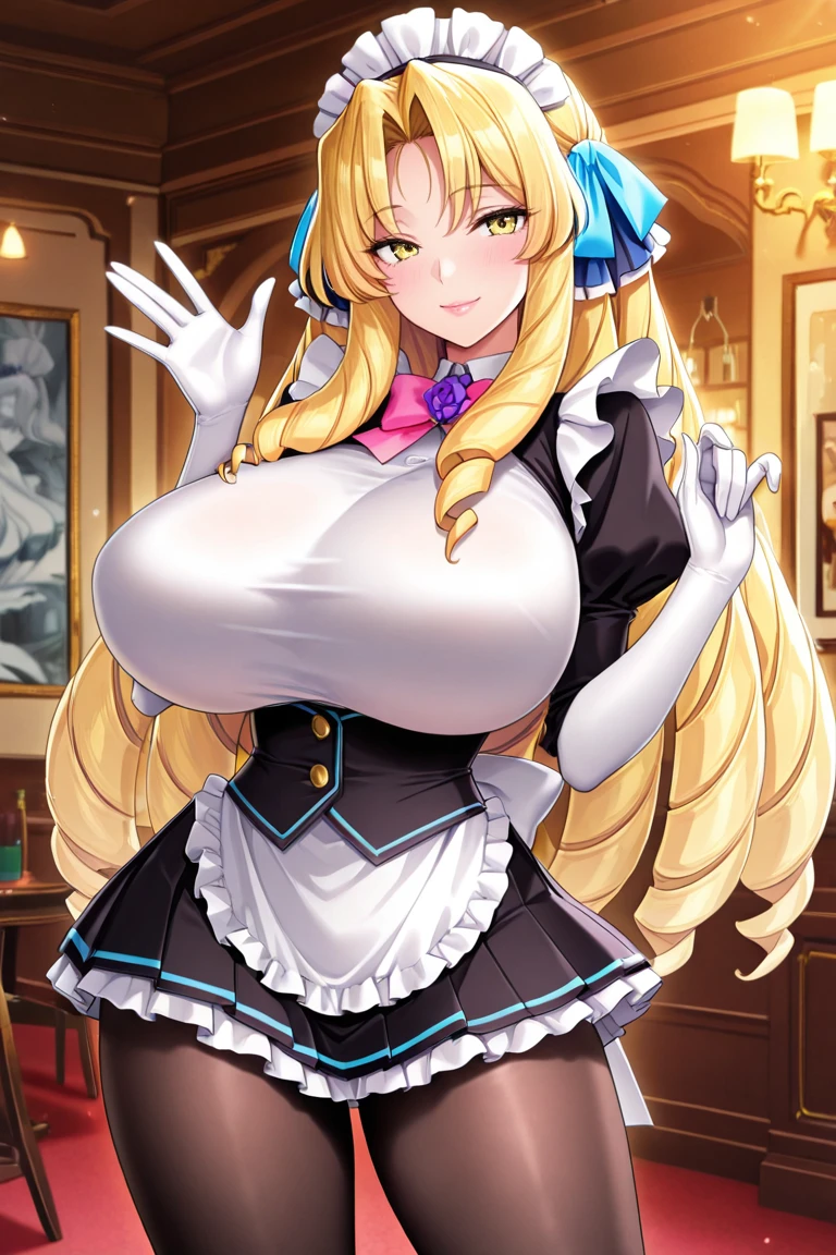 Laurecia le Blanquette - Motto! Haramase! Honoo no Oppai Isekai Oppai Maid Gakuen! V1