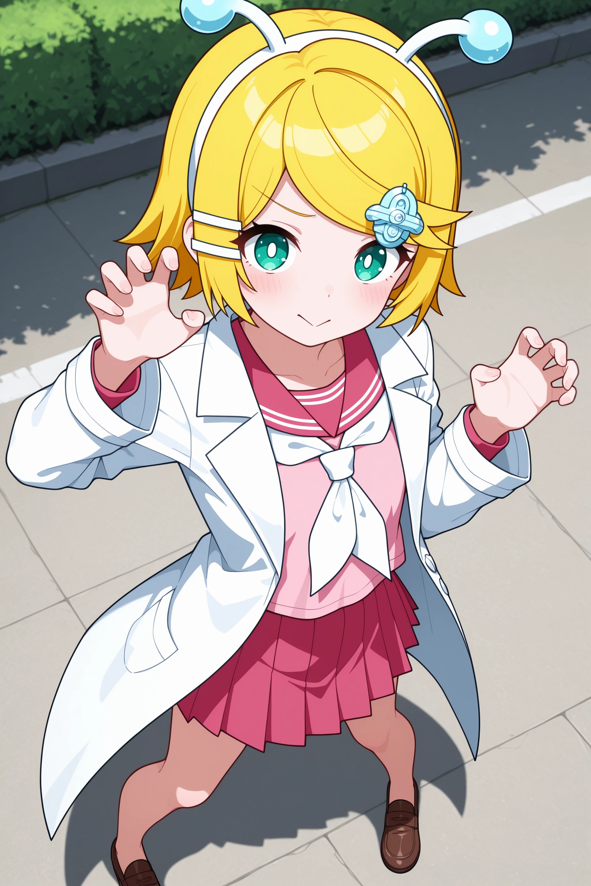 Kagamine Rin | CLONE CLONE | クローンクローン | vocaloid | IllustriousXL v1.0 	Illustrious