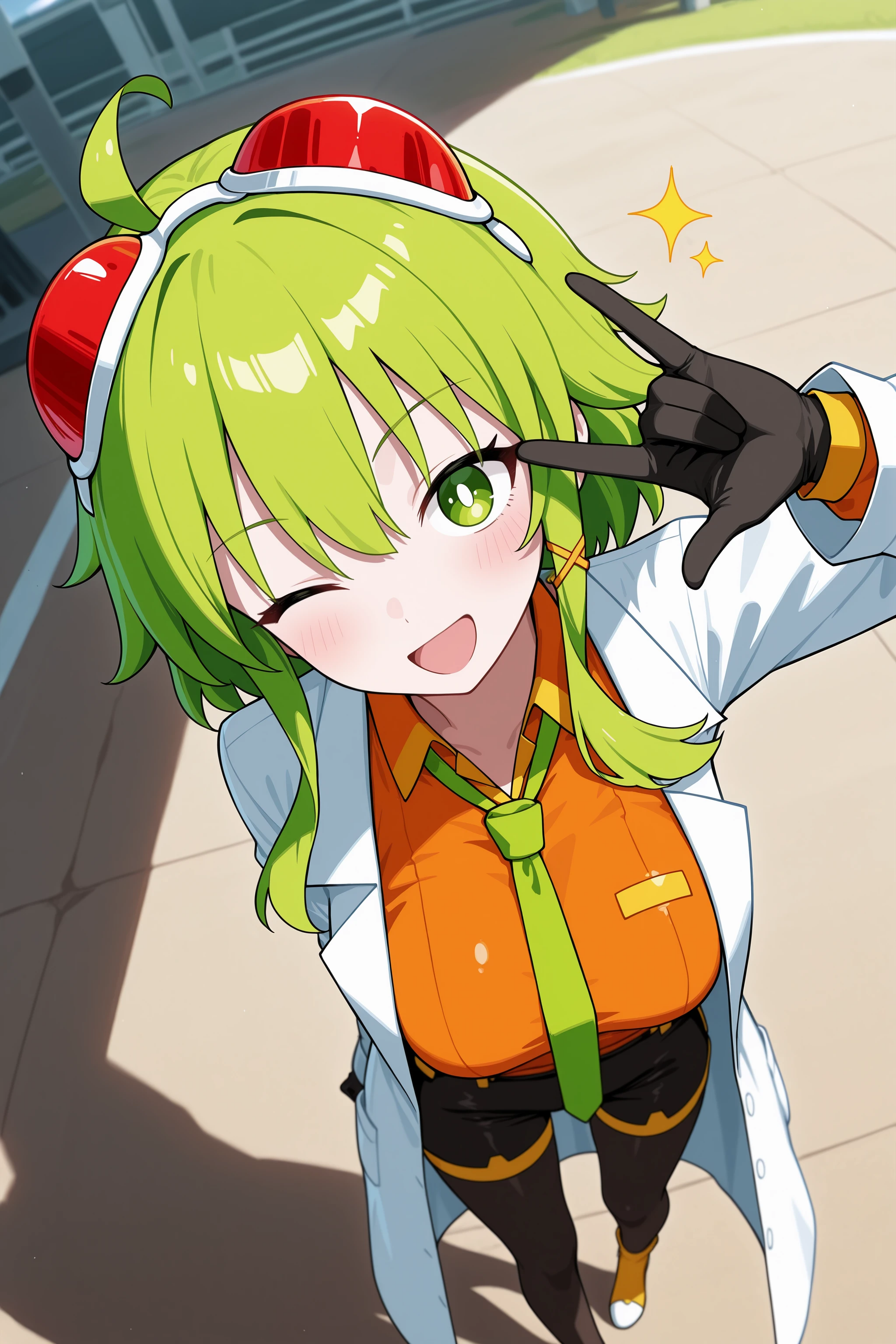 GUMI | CLONE CLONE | クローンクローン | vocaloid | IllustriousXL v1.0 	Illustrious