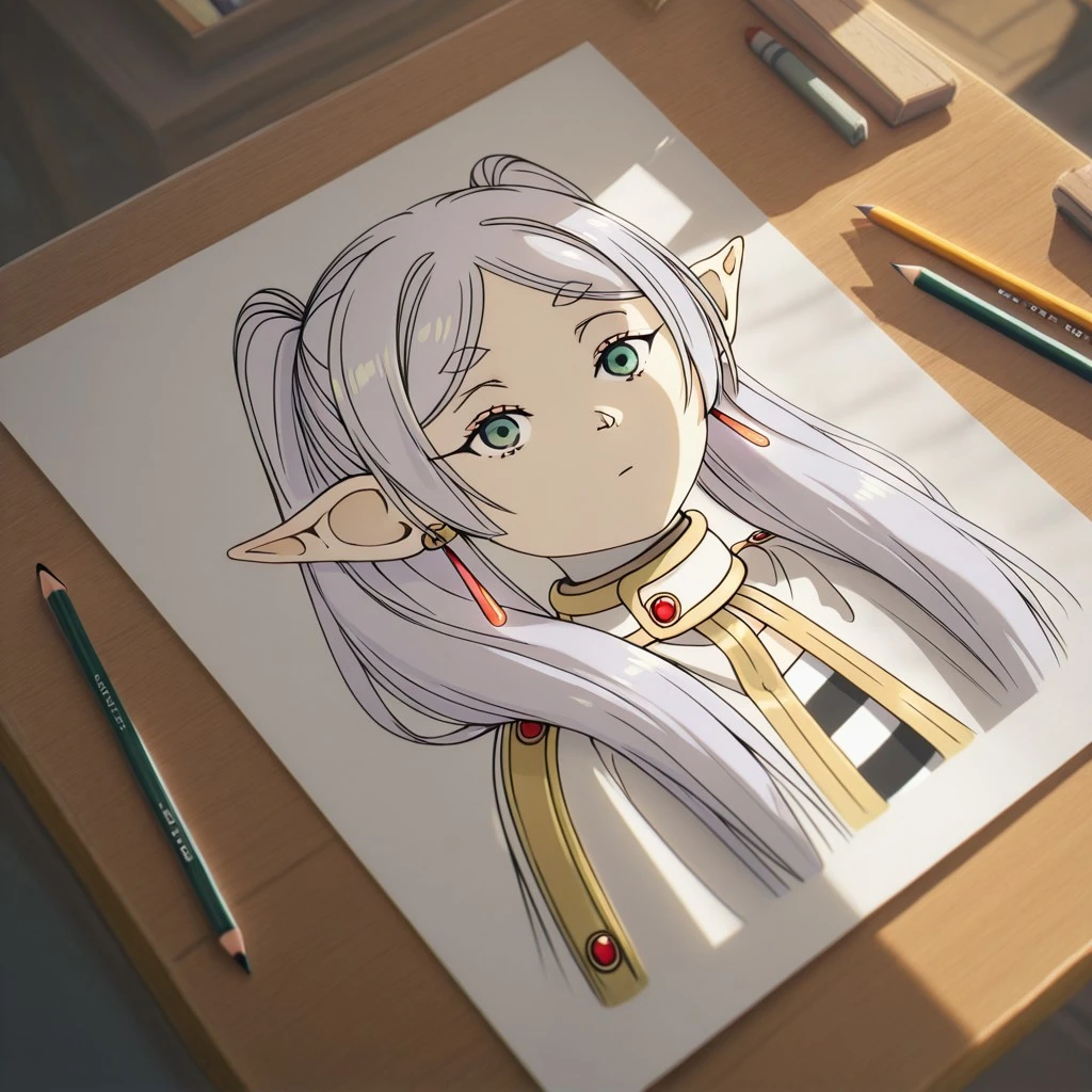 Drawing on the table (mood art) V1