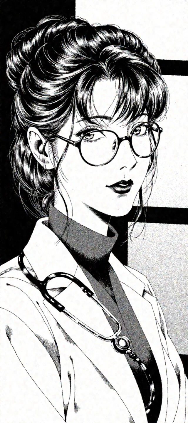 Akihiro Yamada's Manga Style Lora v1.0