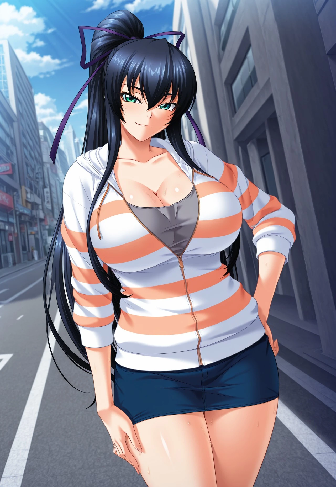 [SPECIAL REQUEST] Ikegami Tsubaki - Ura Kyoushi ~Haitoku no In'etsu Jugyou~ Casual Clothes