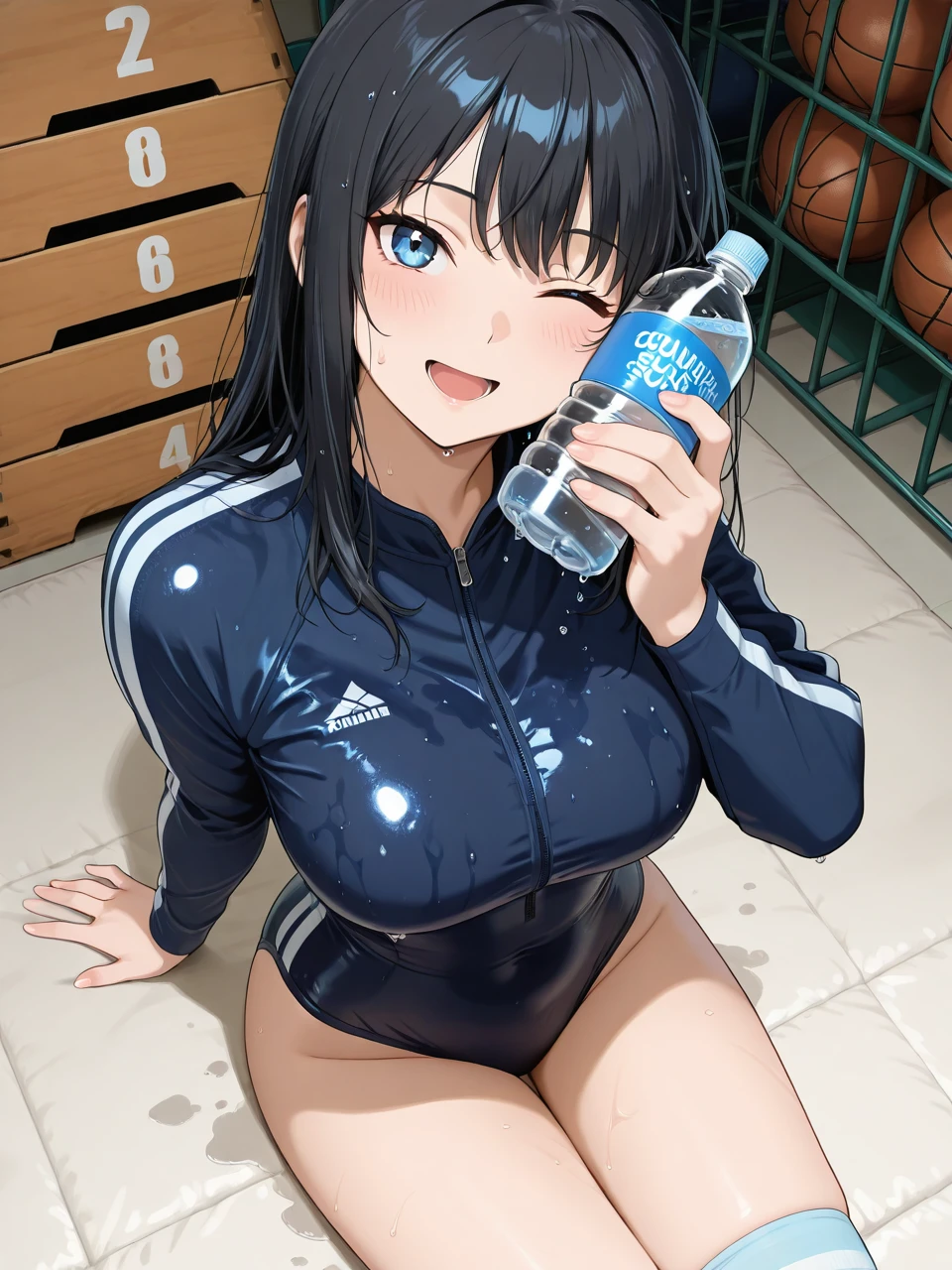 Athletic leotard & Striped ?????? v1.0