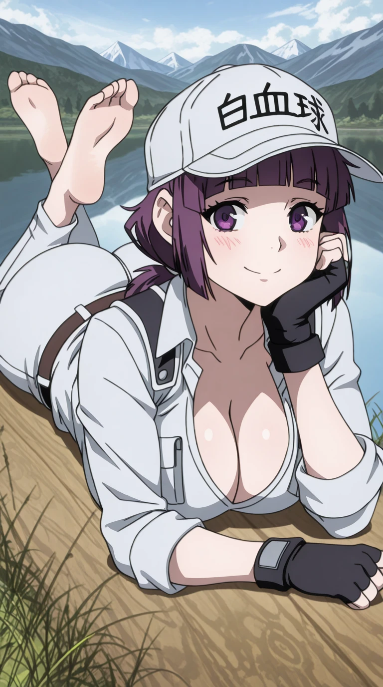 Hakkekkyuu 8787 "White Blood Cell" (白血球 8787) - Cells at Work! CODE BLACK! (Hataraku Saibou Black) (はたらく細胞BLACK) anime s1
