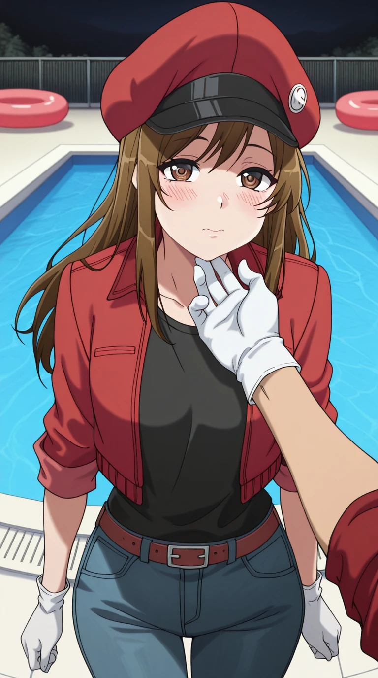 Sekkekkyuu AA5100 "Senpai Sekkekkyuu" Red Blood Cell (赤血球 AA5100 / 先輩赤血球) - Cells at Work! (Hataraku Saibou) (はたらく細胞) anime s1