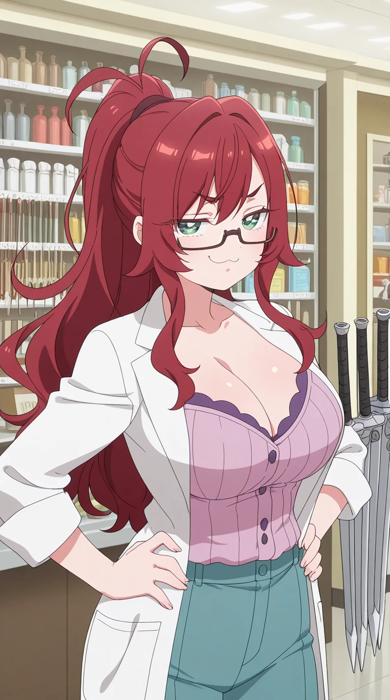 Kusuri Yakuzen (薬膳 楠莉) - The 100 Girlfriends Who Really, Really, Really, Really, Really Love You (君のことが大大大大大好きな100人の彼女) - COMMISSION anime s1s2