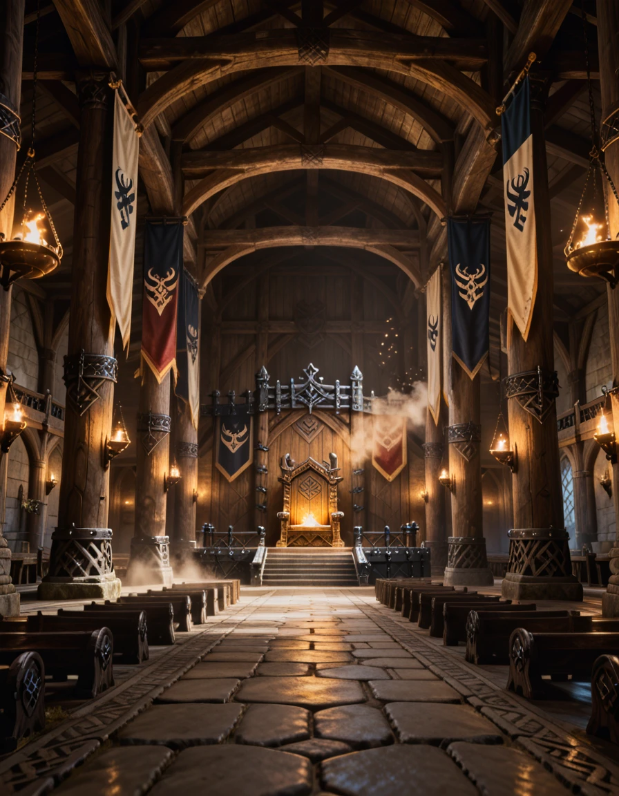 Nordic medieval throne pony v1.0