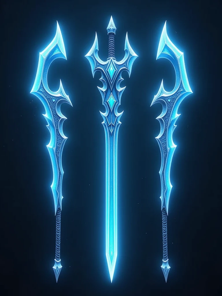 Glowing weapon in the game v1.0