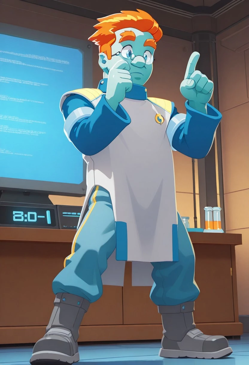 Professor Von Schlemmer - Sonic Archie Comics v1.0