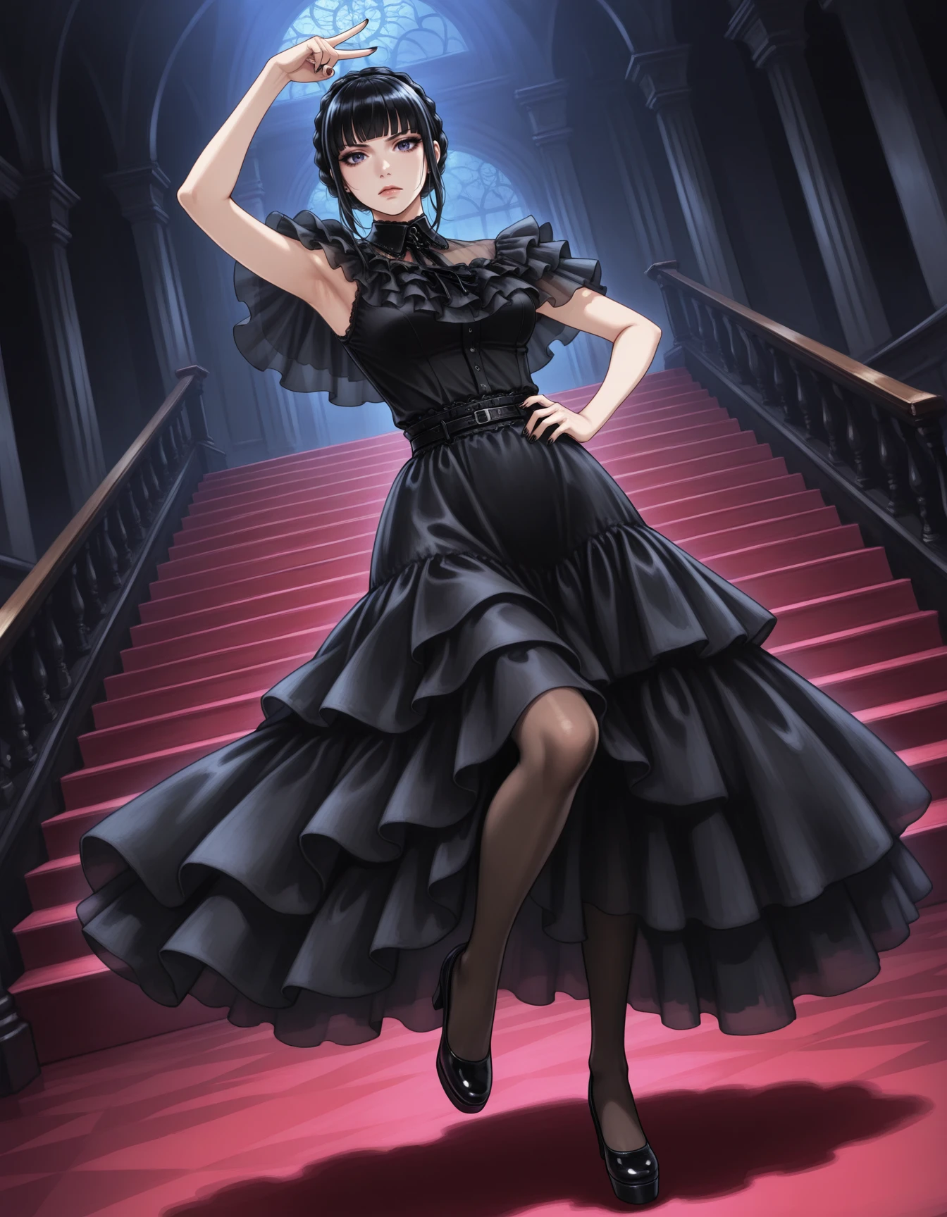 Wednesday's Raven Dress | It's Friday Then | ILXL ILXL