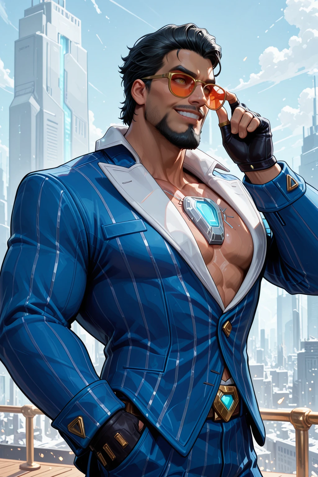 Tony Stark (Iron Man) Big Shot Skin (Marvel Rivals) | Illustrious / NoobAI v1.0