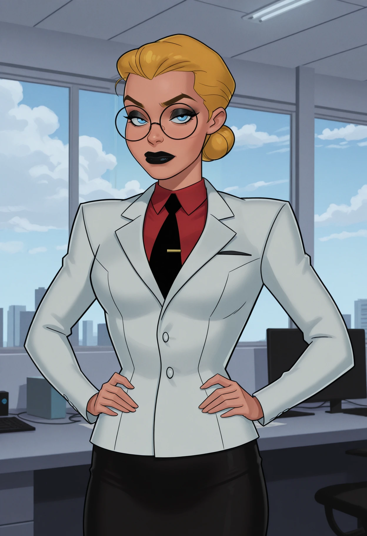 Harley Quinn, Dr. Harleen Quinzel, (Something Unlimited/DC comics), LoRA, Illustrious XL v1.0, Illustrious