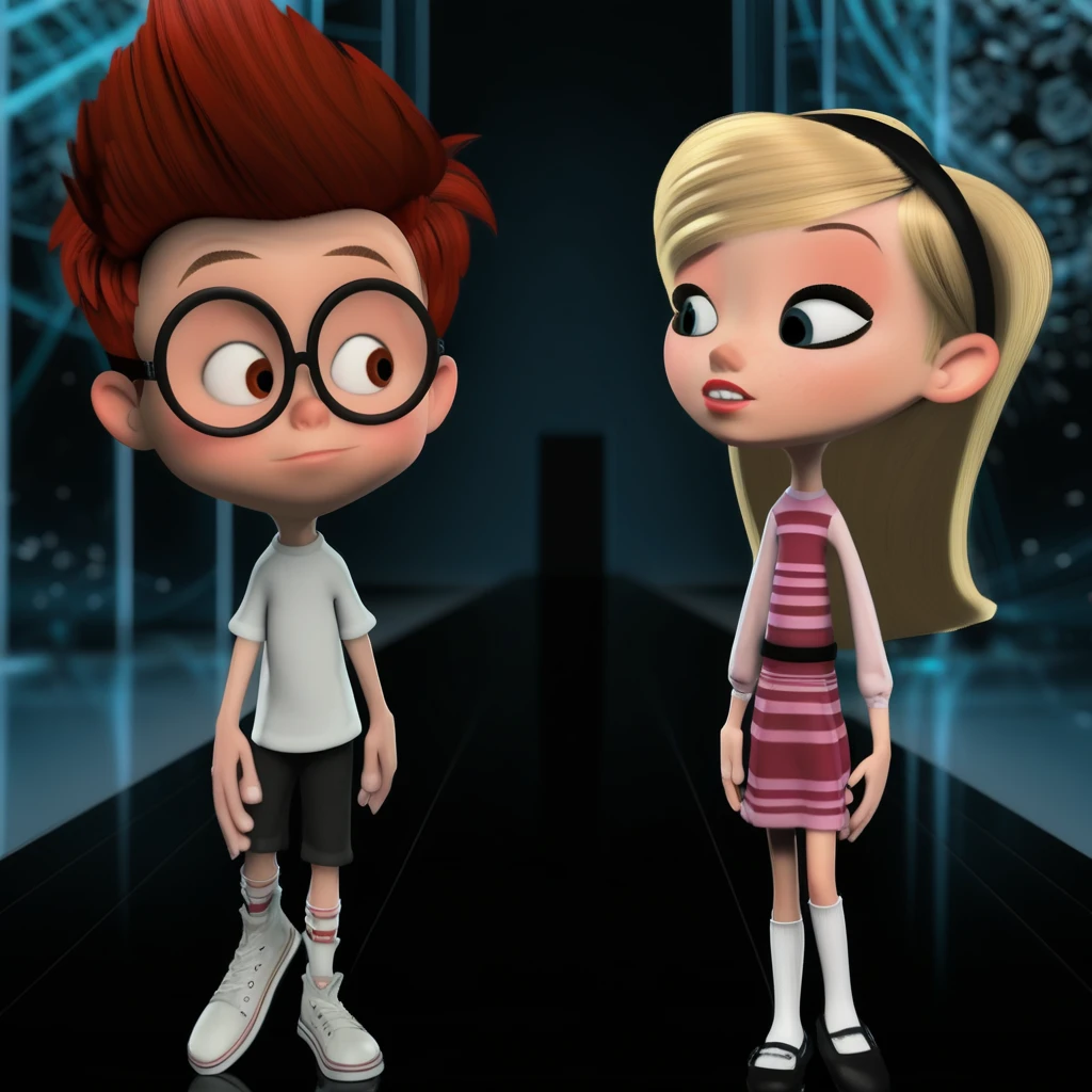 Mr. Peabody & Sherman Characters - Mr. Peabody , Sherman, Penny, King Tut - SDXL 1.0 SDXL 1.0
