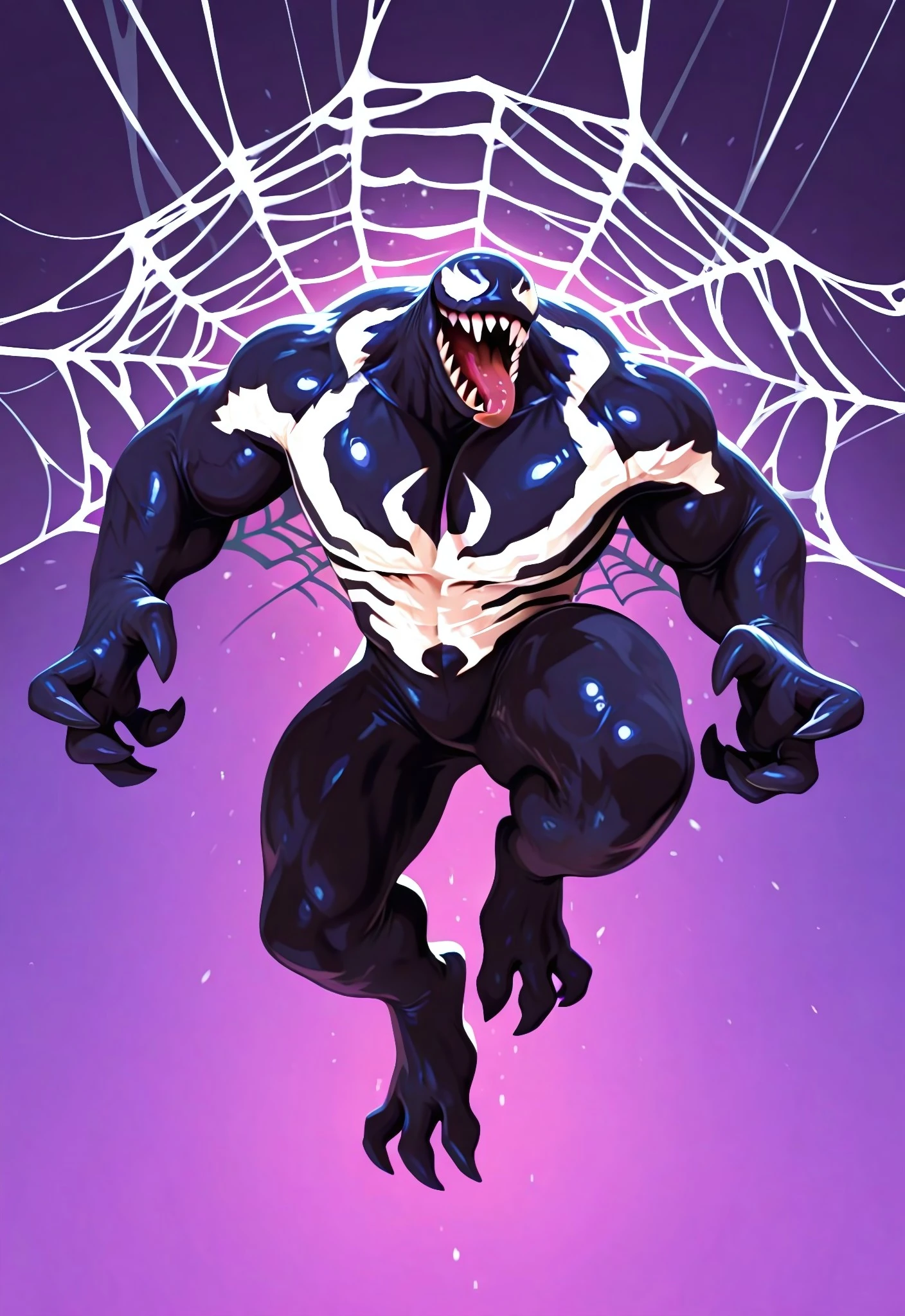 Venom "Web of Shadows" (Spider-Man Web of Shadows Video Games) [Illustrious] Illustrious V1.0