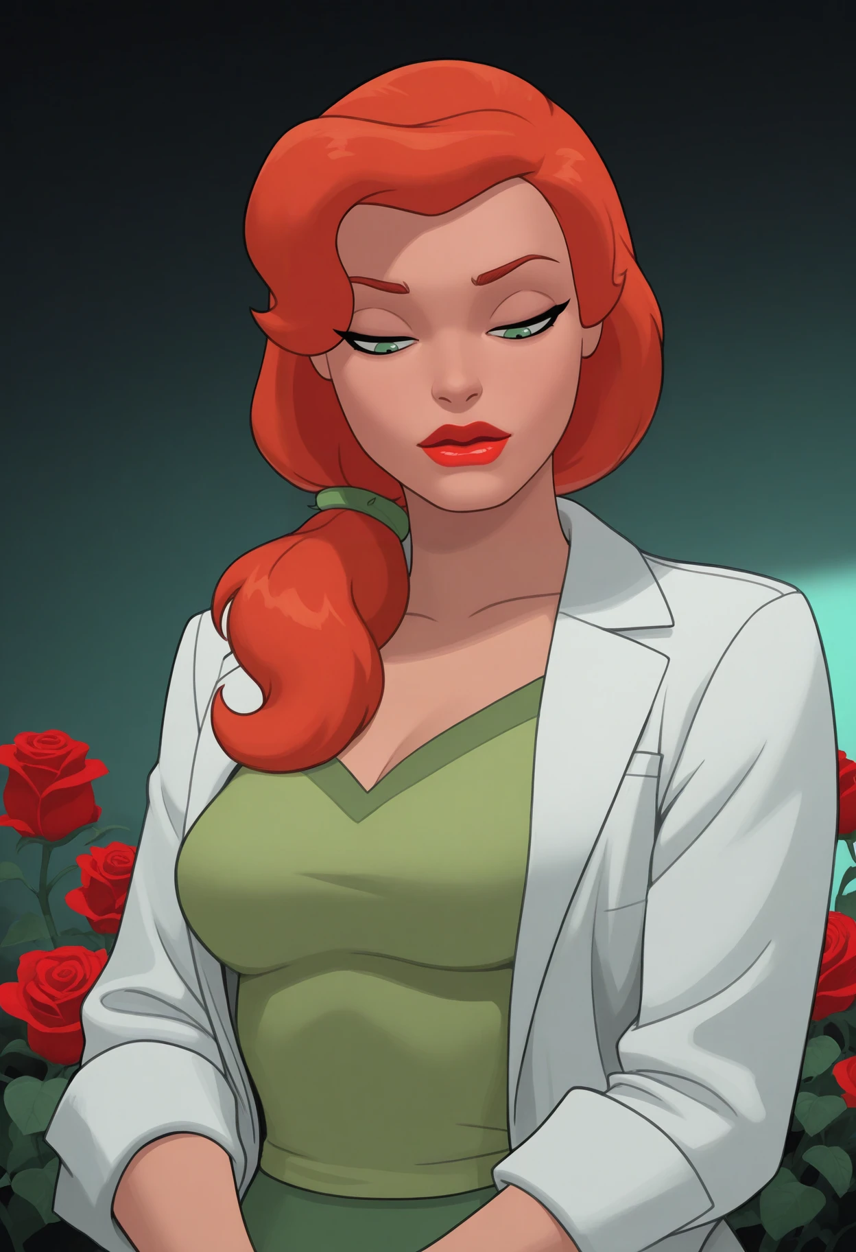 Dr. Pamela Lillian Isley, Poison Ivy, (Batman: The Animated Series), LoRA, Illustrious XL v1.0, Illustrious