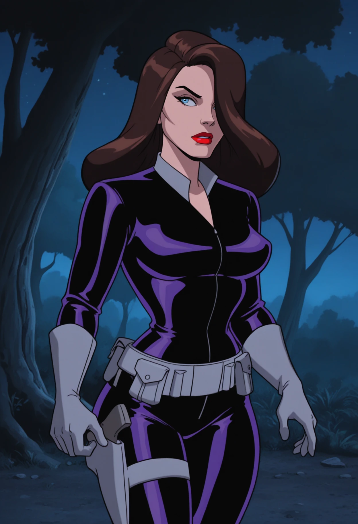 Talia al Ghul, (Batman: The Animated Series), LoRA, Illustrious XL v1.0, Illustrious