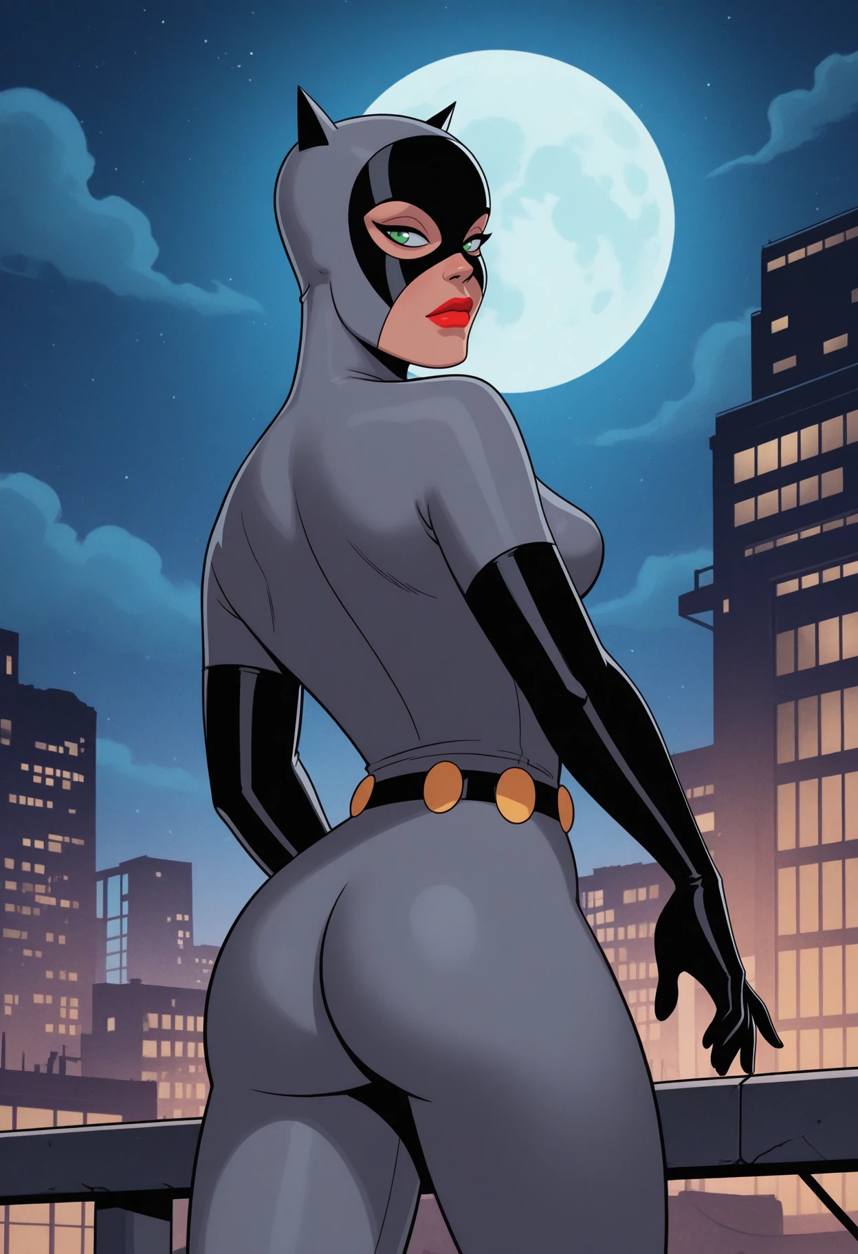 Catwoman, Selina Kyle, (Batman: The Animated Series), LoRA, Illustrious XL v1.0, Illustrious