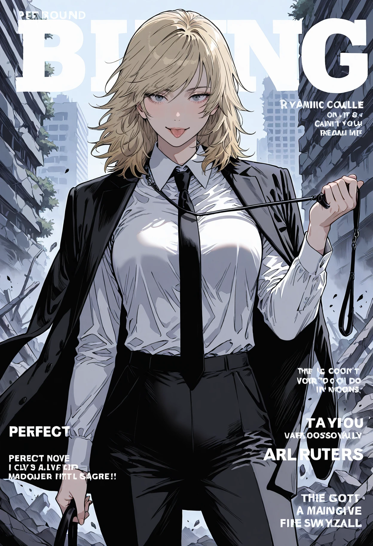 Whipleash Woman/ Whip Devil Hybrid (鞭の悪魔人間) - Chainsaw Man v1.0
