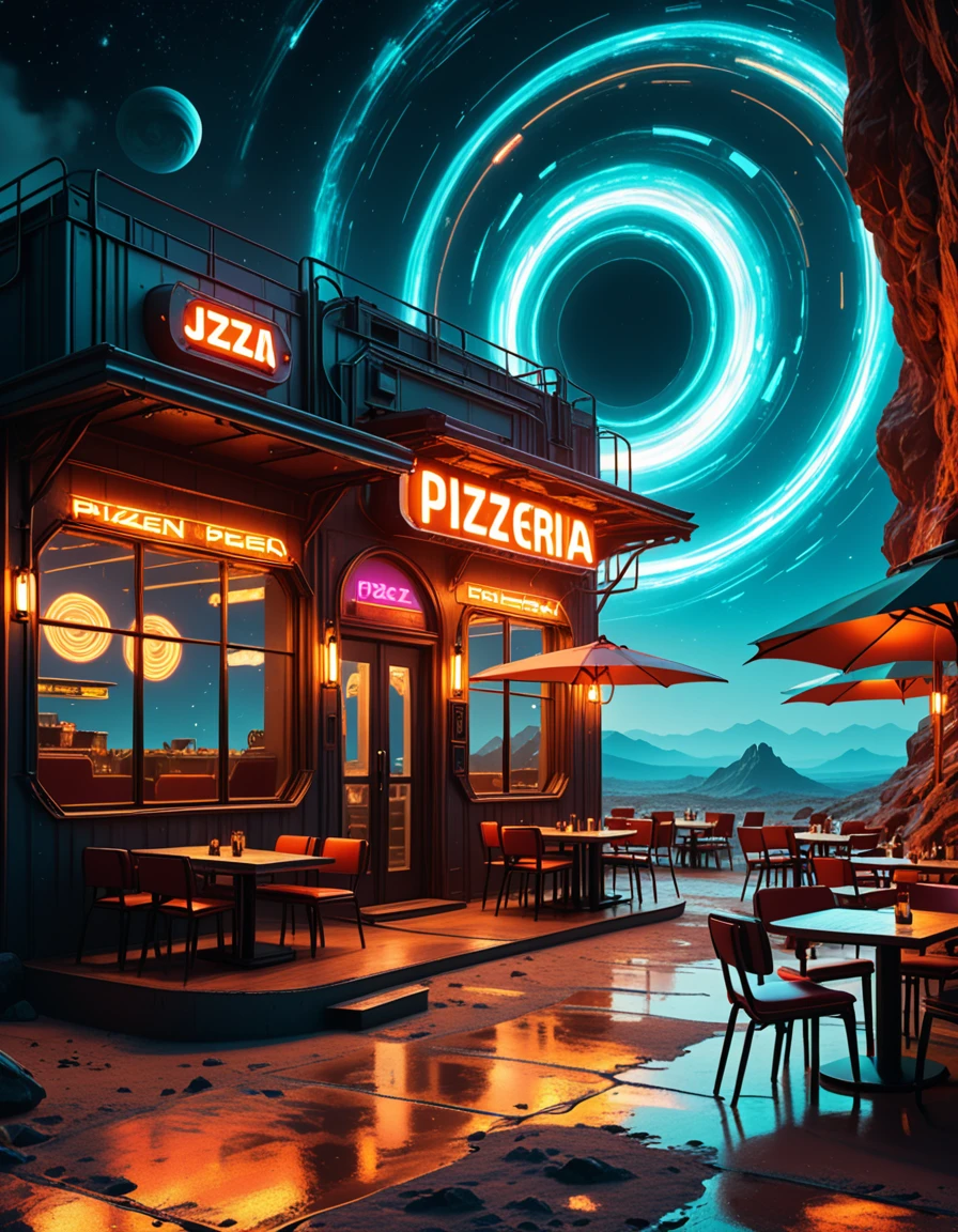 futuristic pizzeria pony v1.0