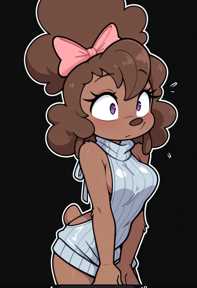 Lily puffette the poodle V1