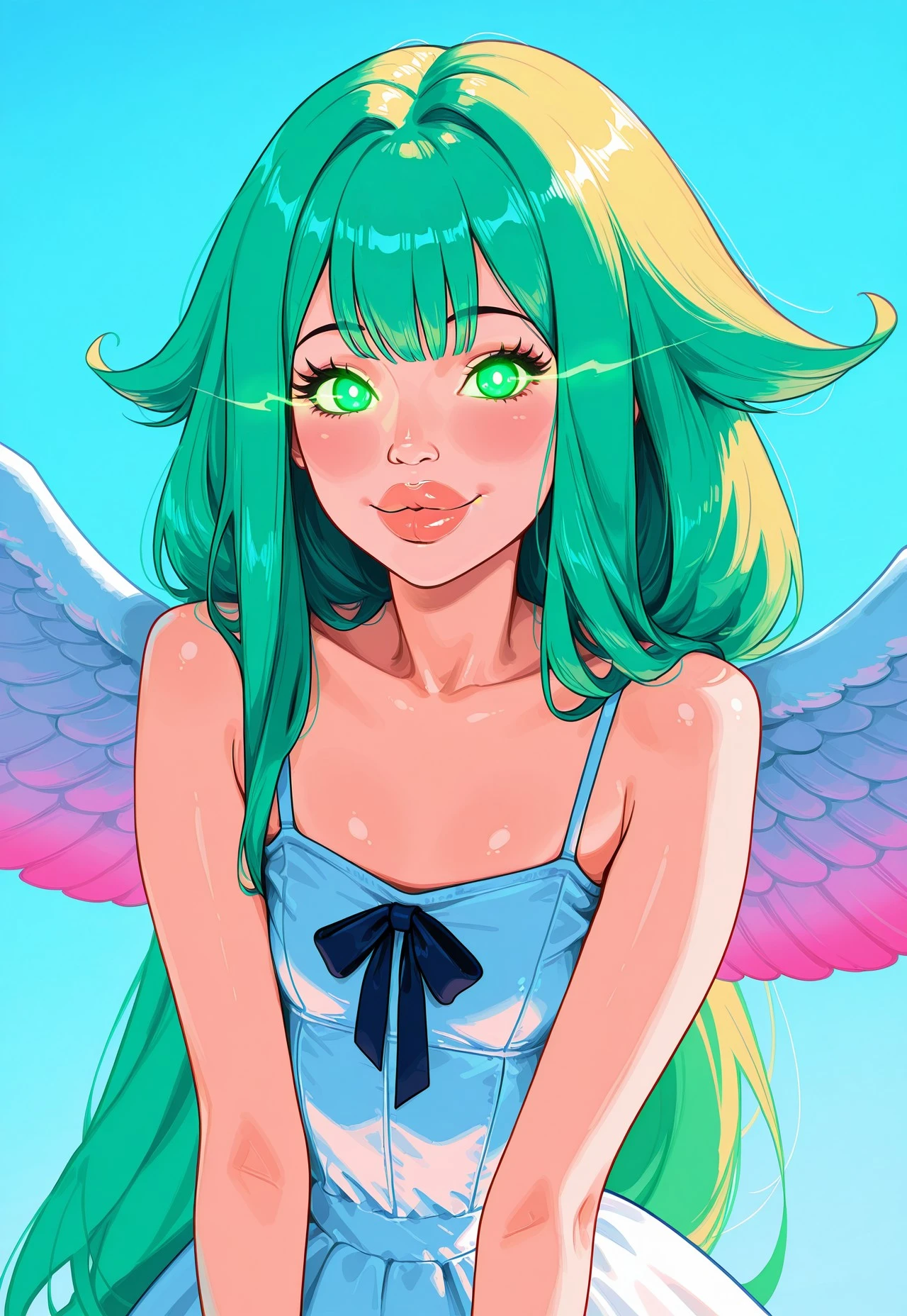 Jugganaut Freak Bimbo Style - Illustrious / bimbofication / big thick lips / drag queen / hyper girls / futanari / missjugg / narrow waist Civitai version