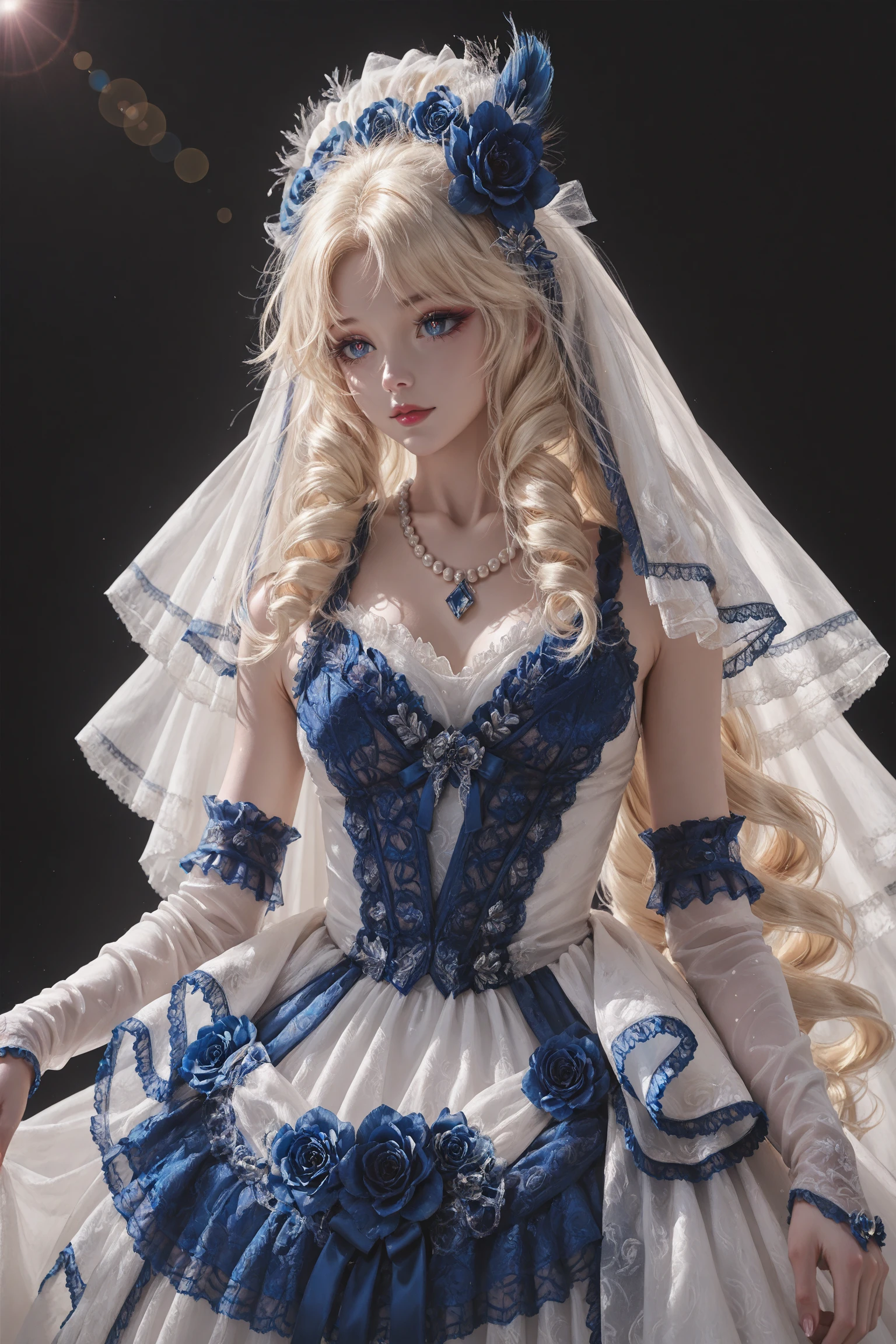 [IL DRESS 85] Lolita Dress Rosalinde of the Winter Dominion:Blessed by the Rose of the Winter Dominion v1.0