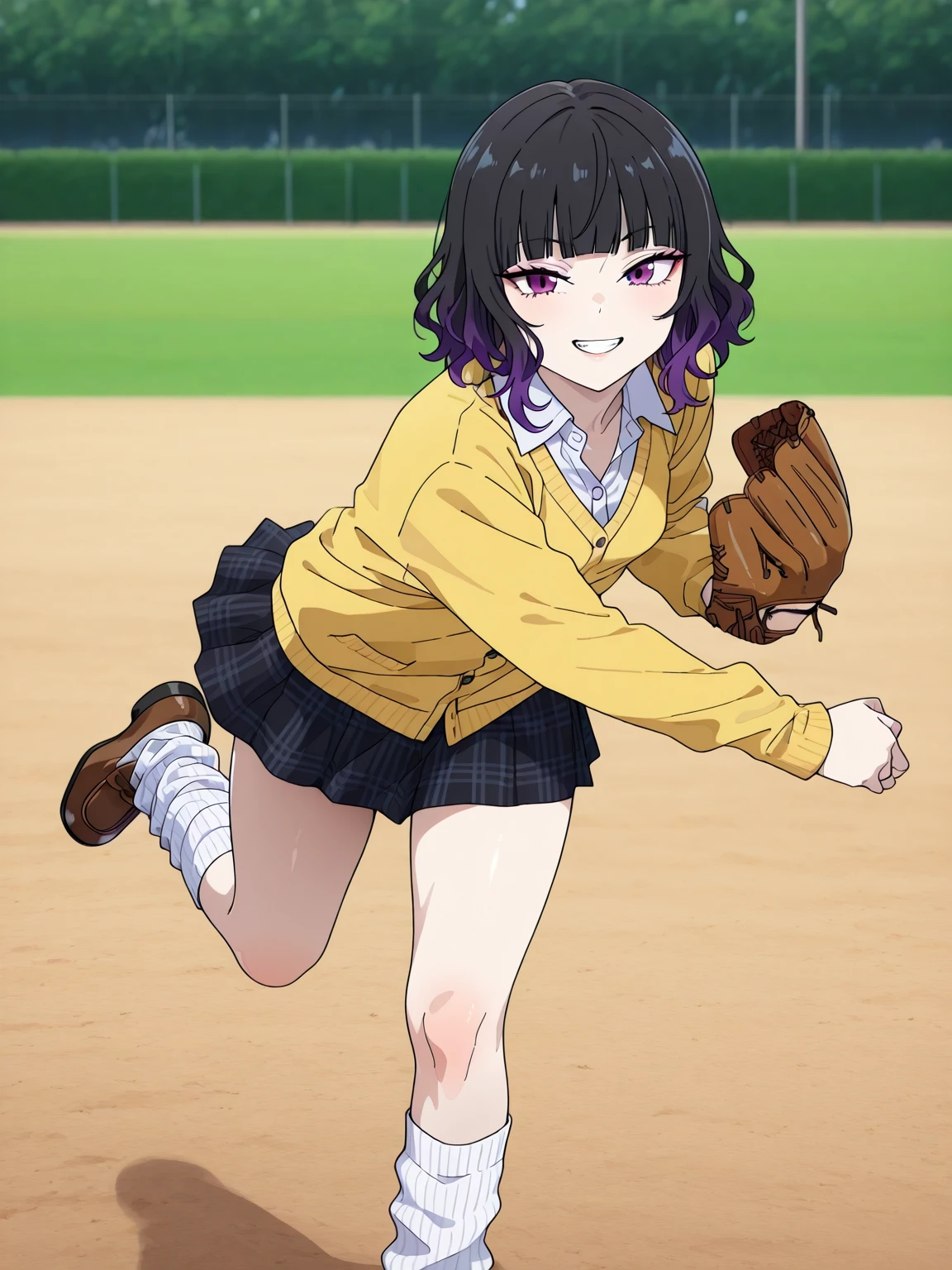 Baseball pitching pose / Pose LoRA v2.0 TypeC
