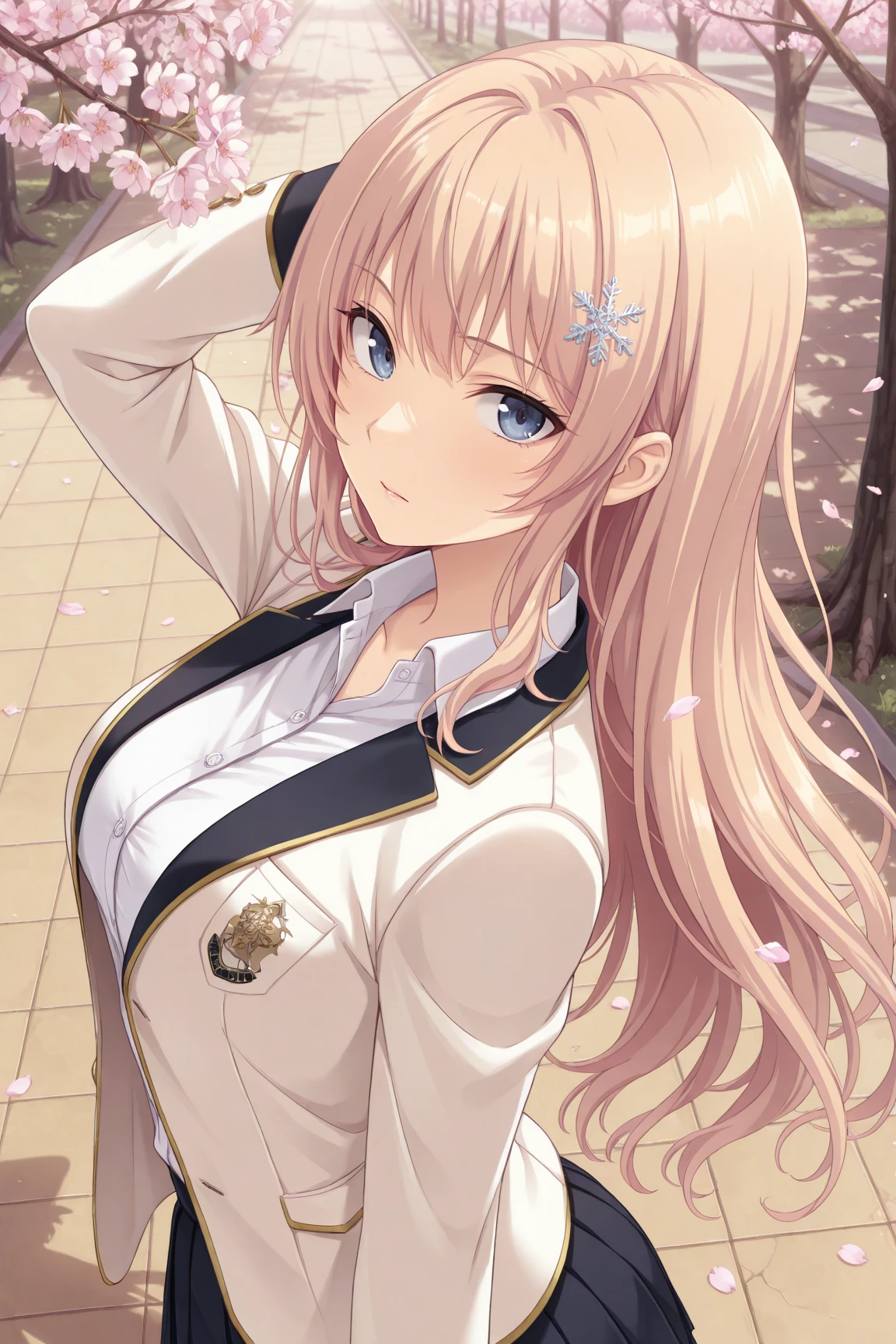 Shirogane Riria / 白銀 リリア | Toriko no Shirabe 虜ノ旋律 Illustrious V1