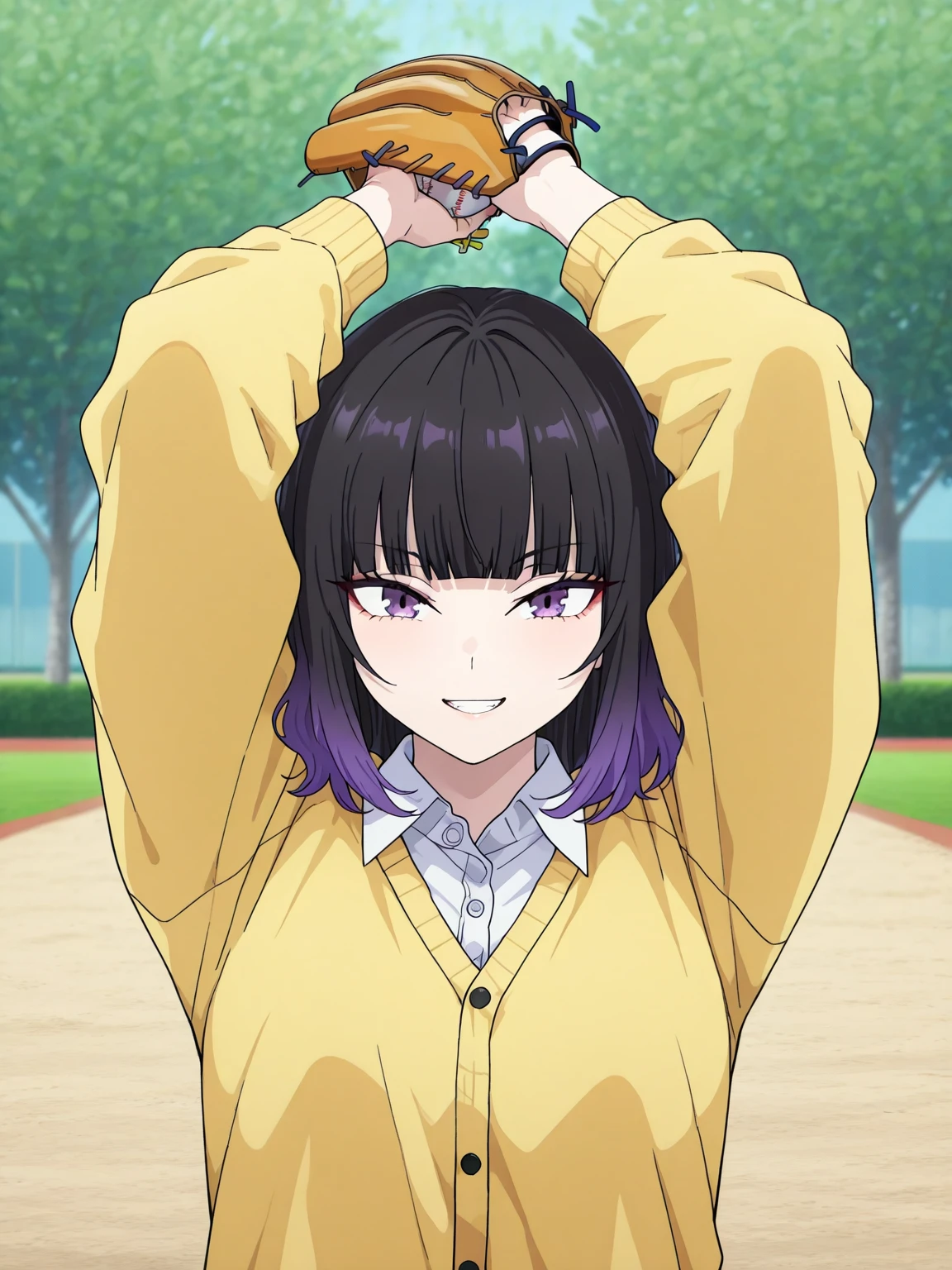 Baseball pitching pose / Pose LoRA v2.0 TypeE