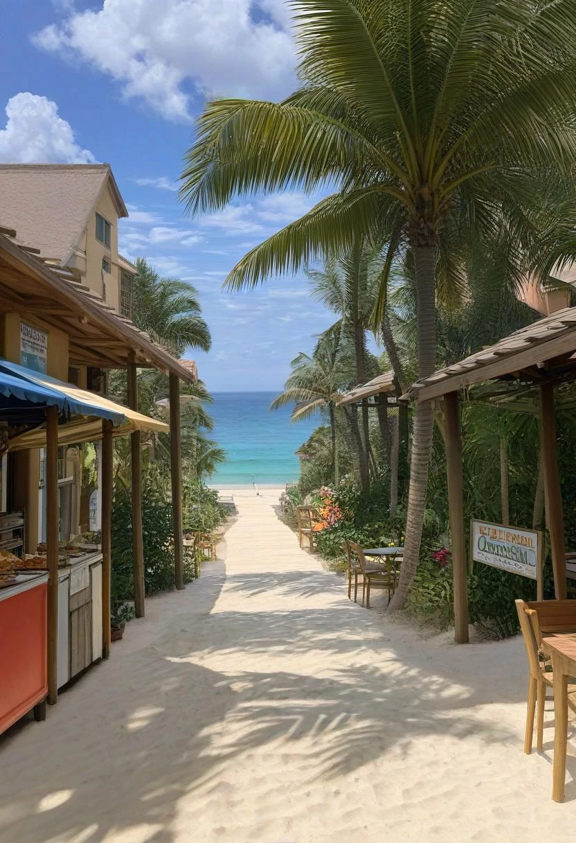 Seaside environment backgrounds Concept - Illustrious V1