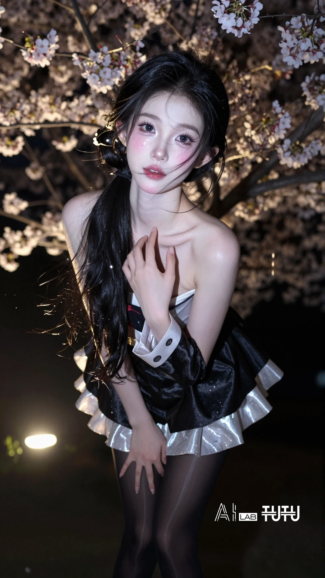 TuTu's Hi-Silk Image - Z-Image-Turbo (8D Black Aurora Glossy Black Stockings Over-the-Knee Stockings)/图图的嗨丝造相-Z-Image-Turbo（8D黑色极光油亮黑丝长筒袜过膝袜丝袜） v1.0